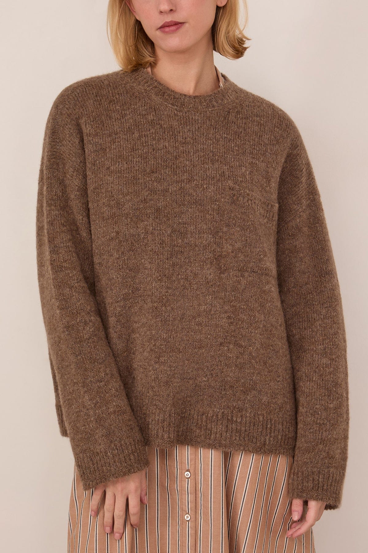 Julien Sweater in Taupe - Image 3