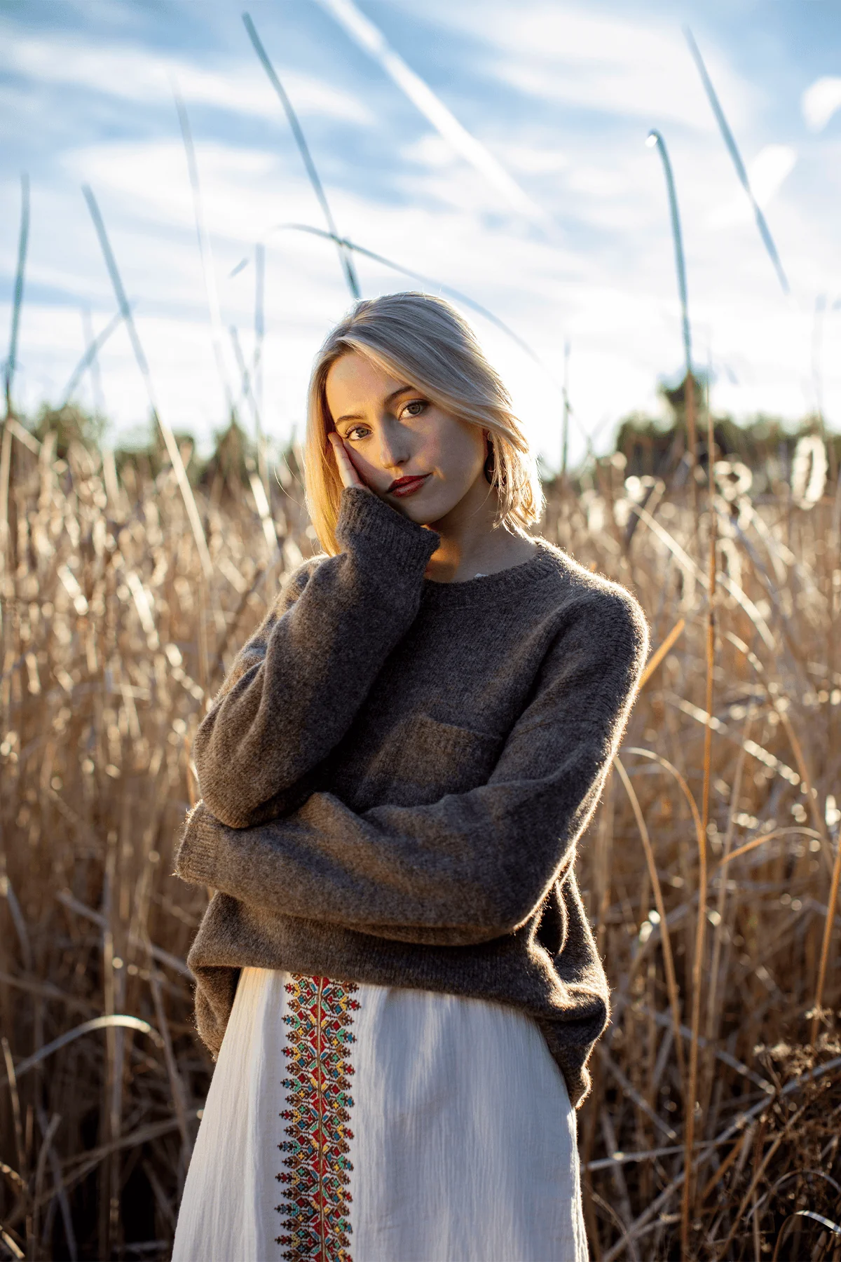 Julien Sweater in Taupe - Image 5