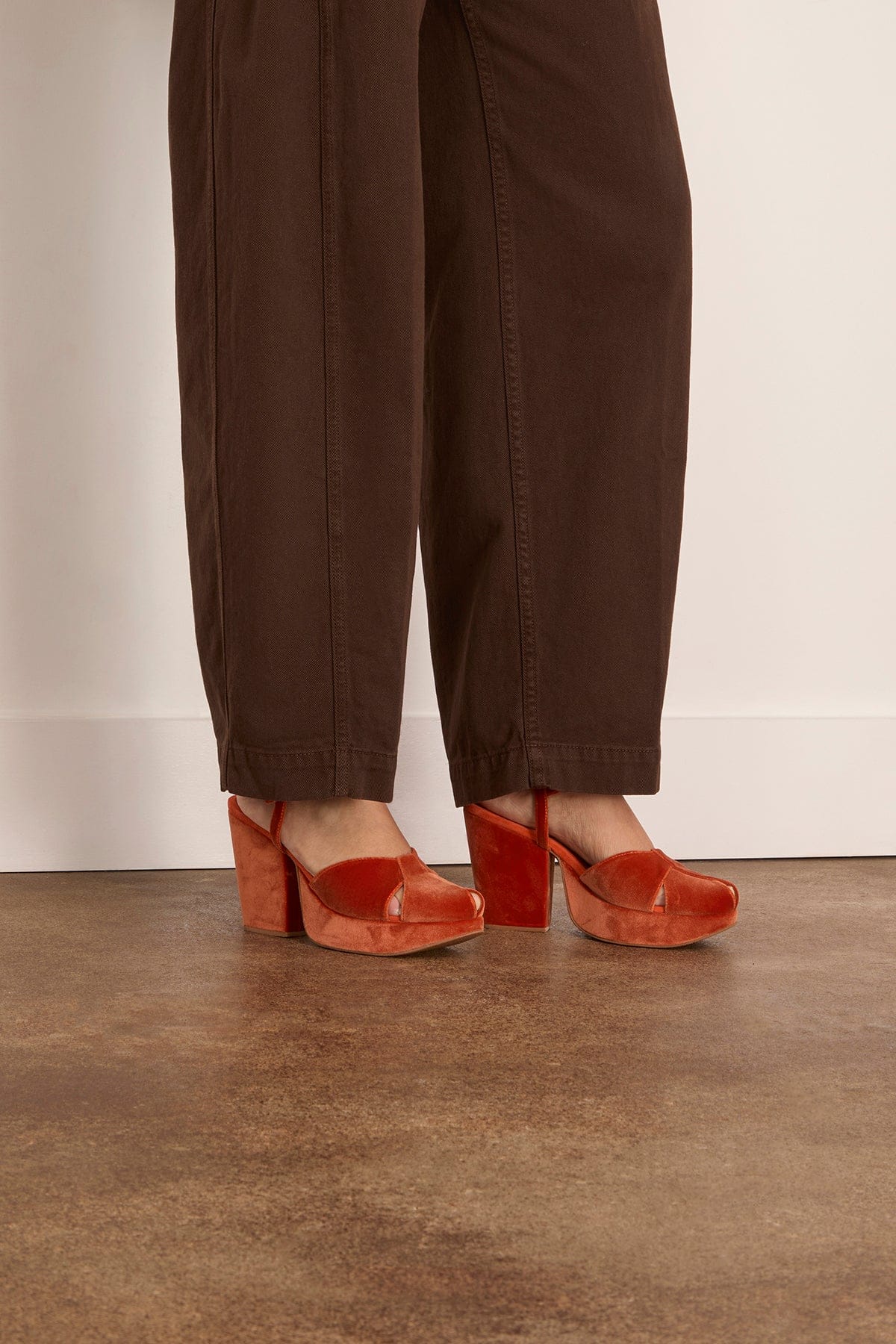 Keta Heel in Orange - Image 2