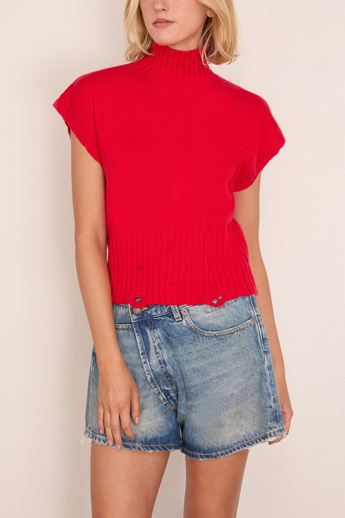 Lala Sweater in Rouge Flag - Image 3