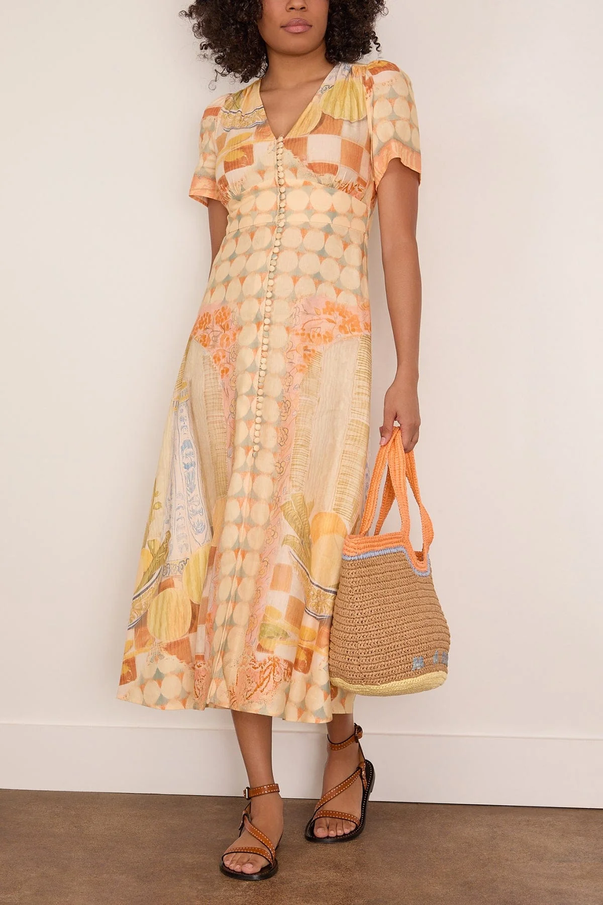Larson Dress in Still Life Symphony - Image 2