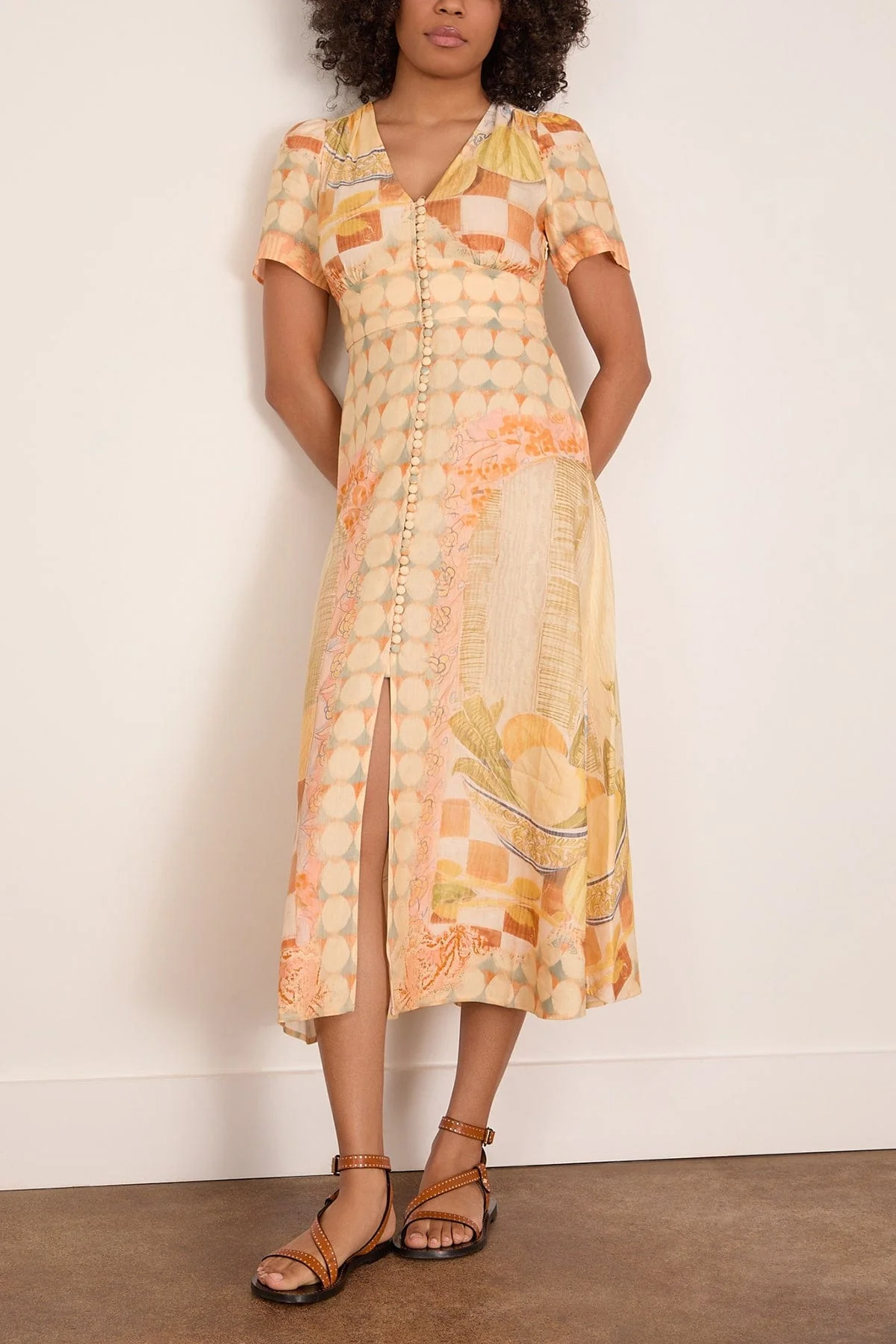 Larson Dress in Still Life Symphony - Image 3
