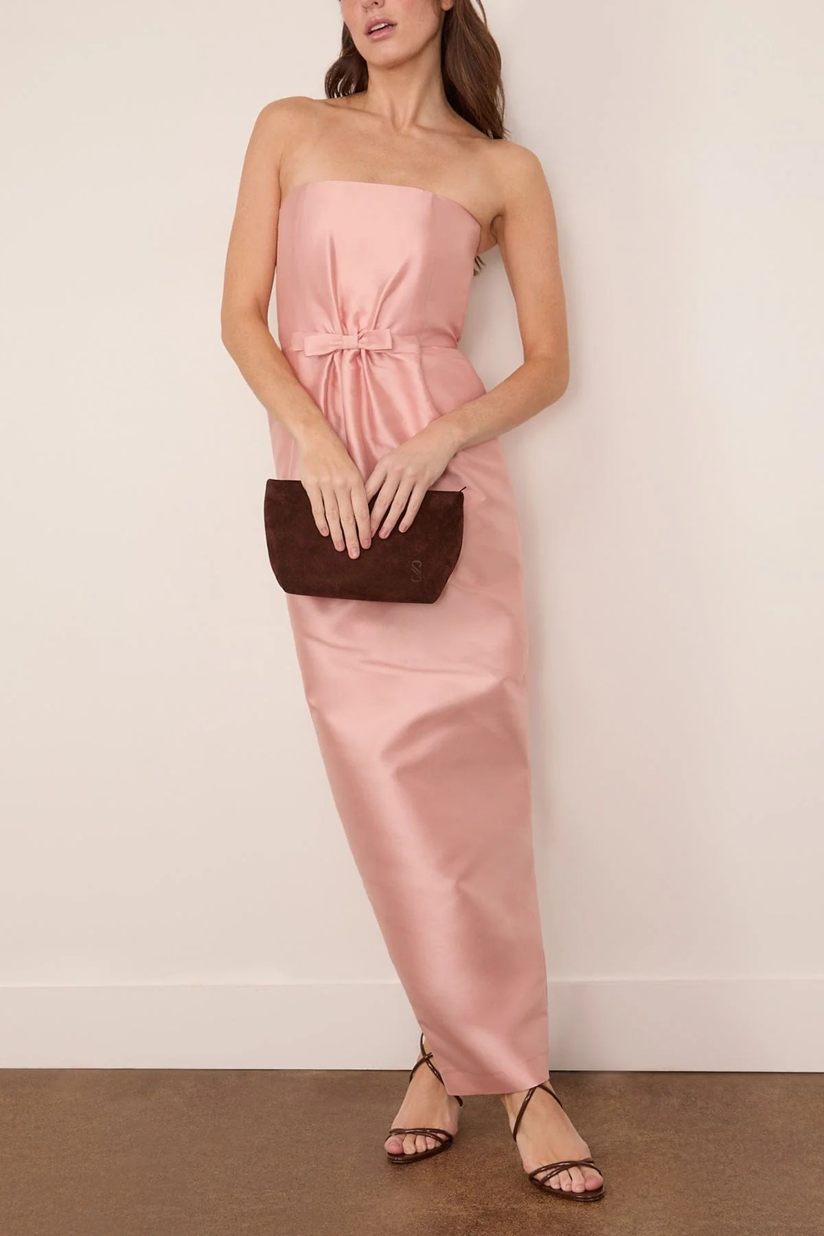Lenette Dress in Warm Pink - Image 2