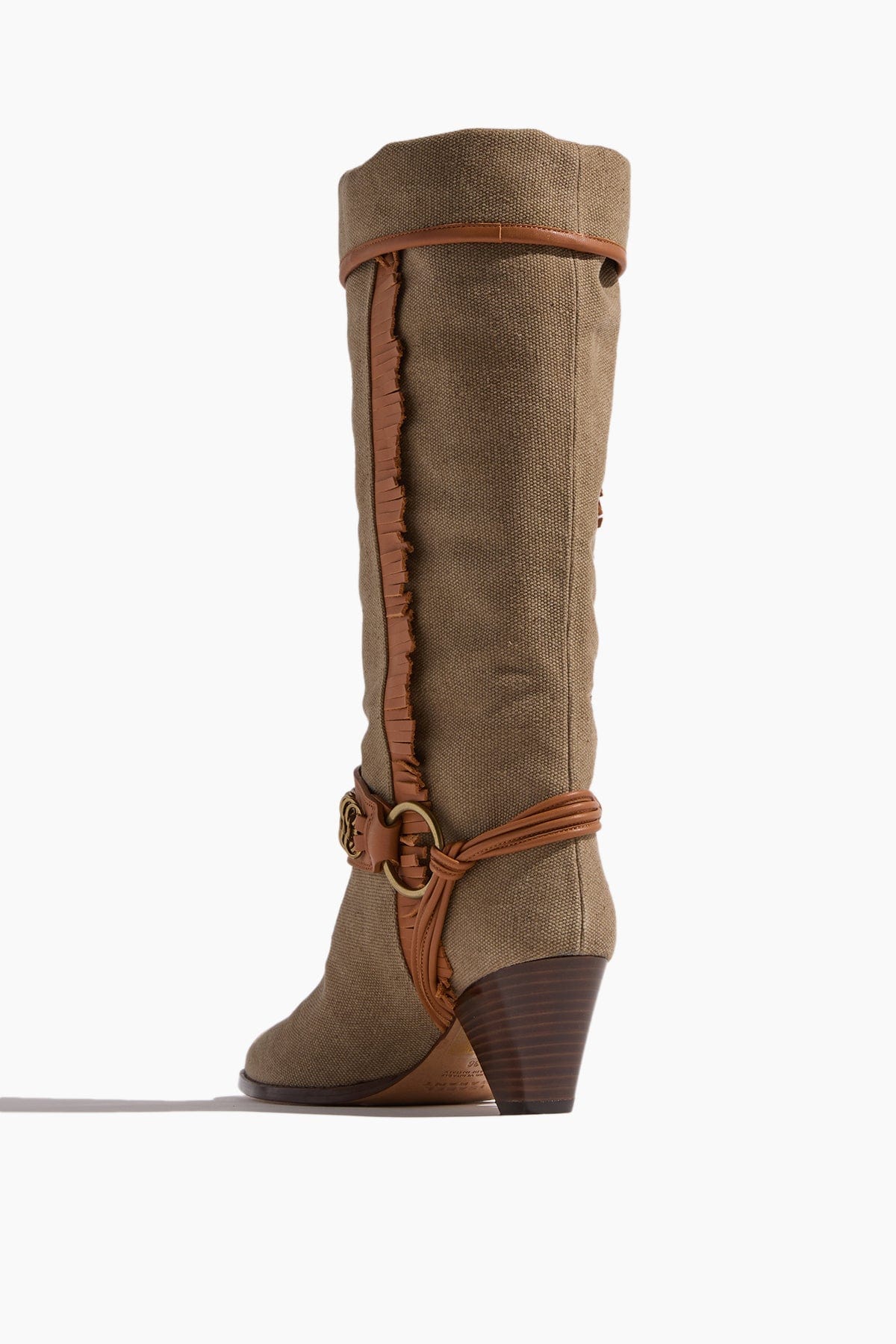Levon Boots in Khaki - Image 3