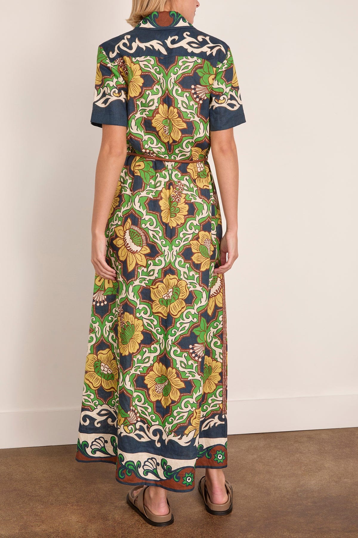 Liana Shirtdress in Multi - Image 4