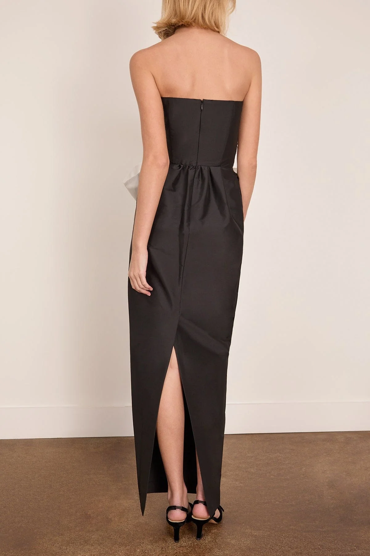 Lina Dress in Black/White - Image 4