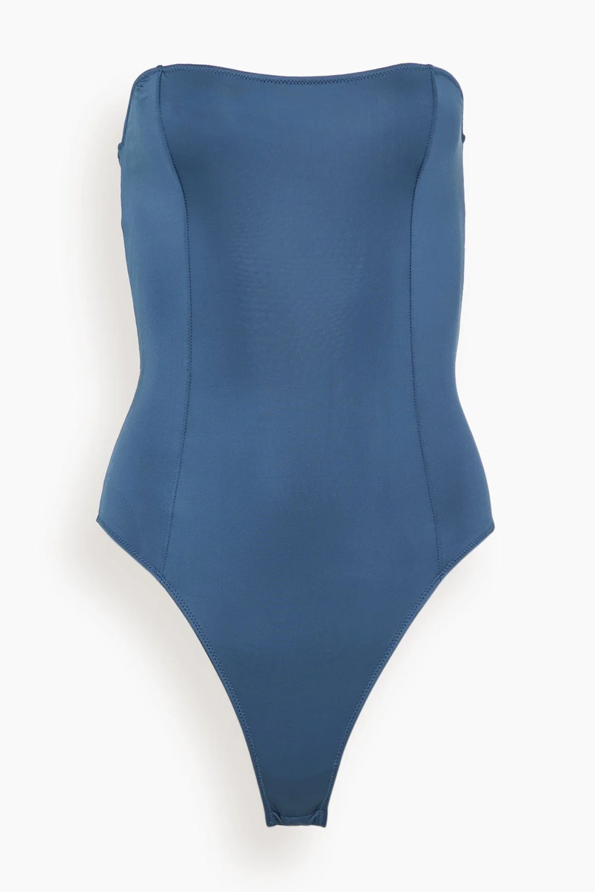 Liquid Contour Bodysuit in French Navy