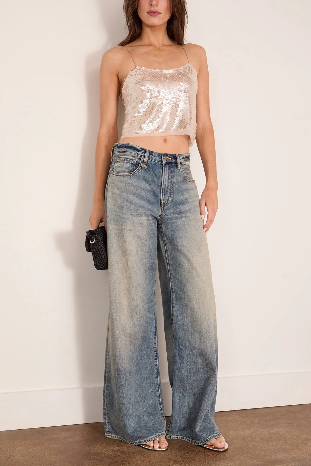 Liquid Sequins Top in Crystal - Image 2