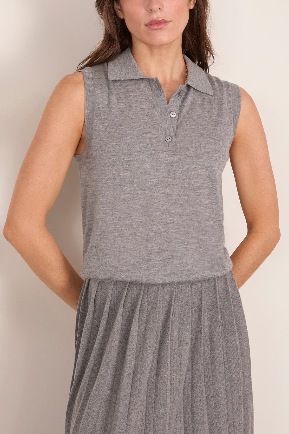 Lise Top in Dark Mist - Image 3