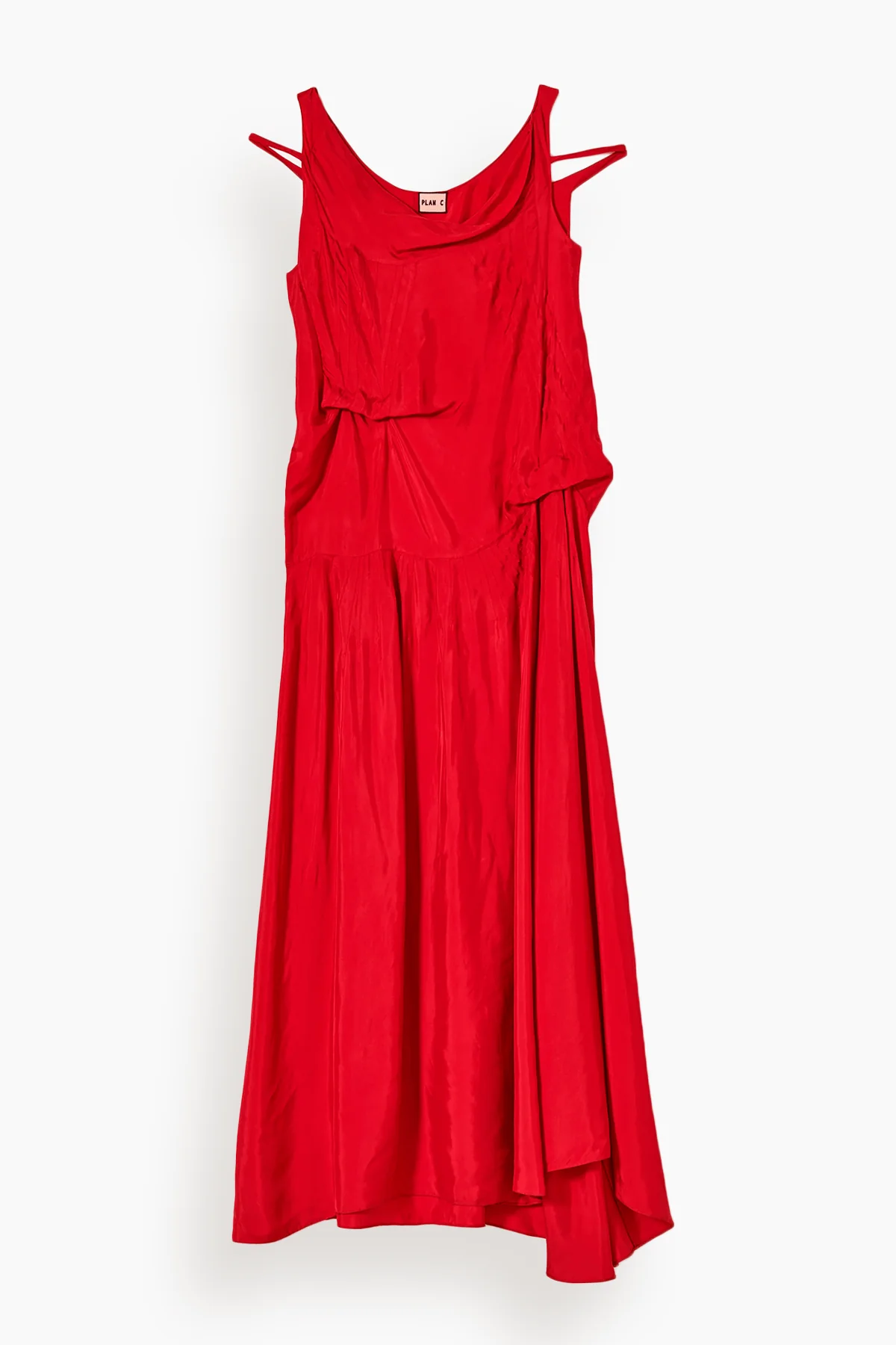 Long Dress in Red Fire