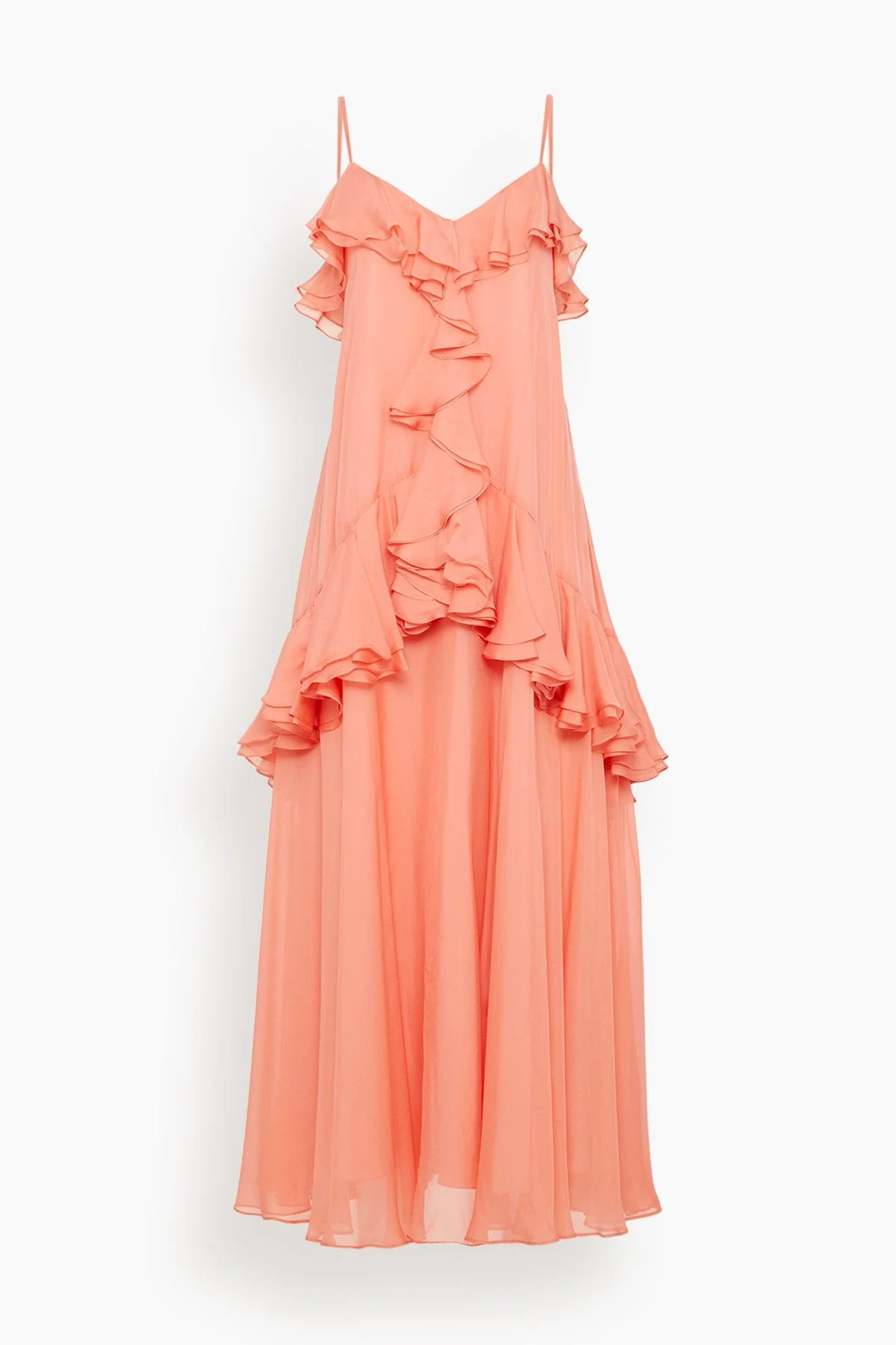 Lucy Dress in Guava