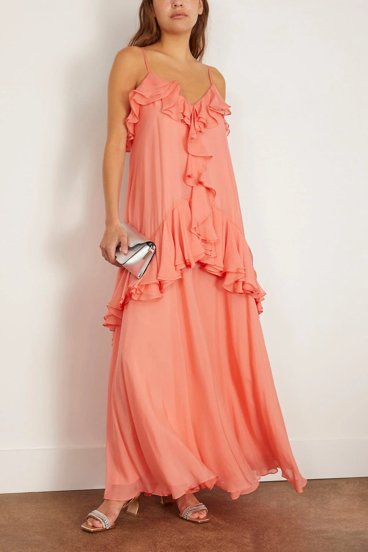 Lucy Dress in Guava - Image 2