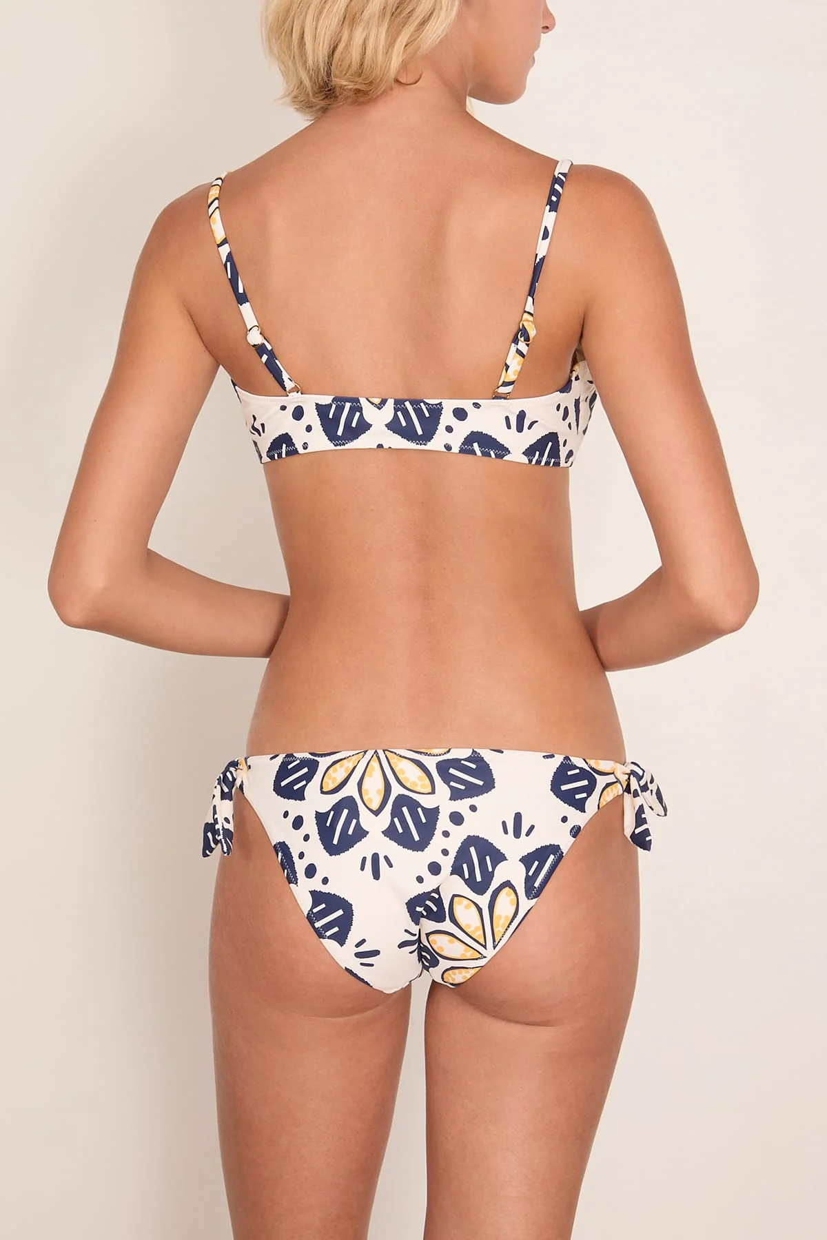 Lucy Side Tie Bottom in Adey Soleil - Image 4