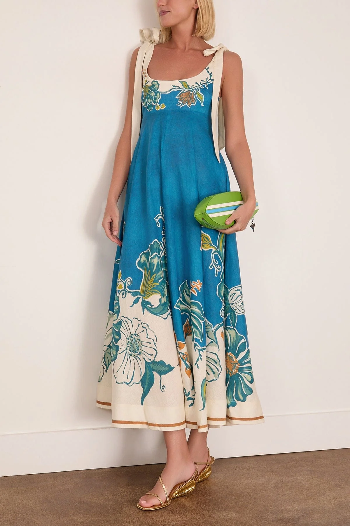 Luda Ballet Sundress in Blue - Image 2