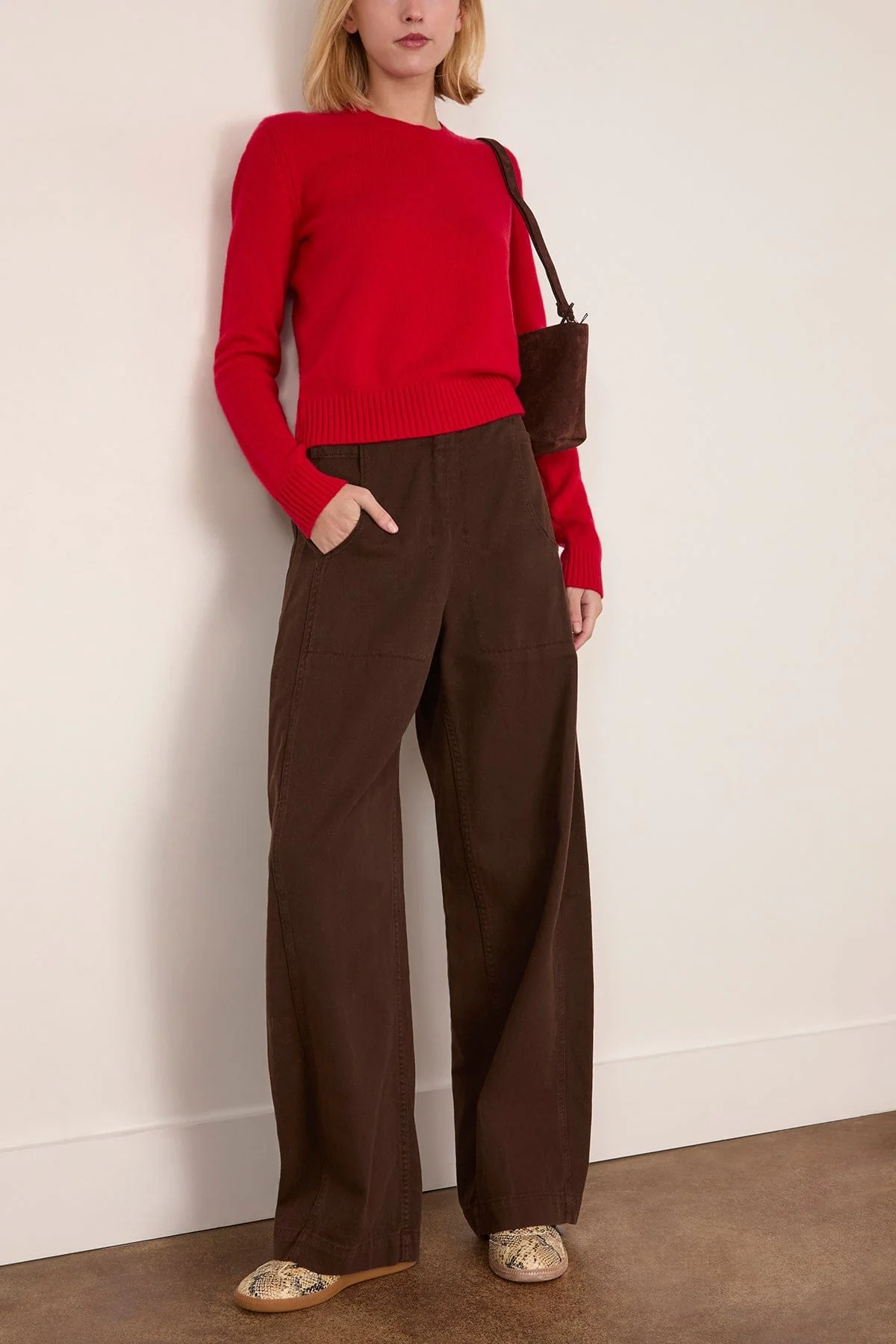 Mable Sweater in Goji Berry - Image 2