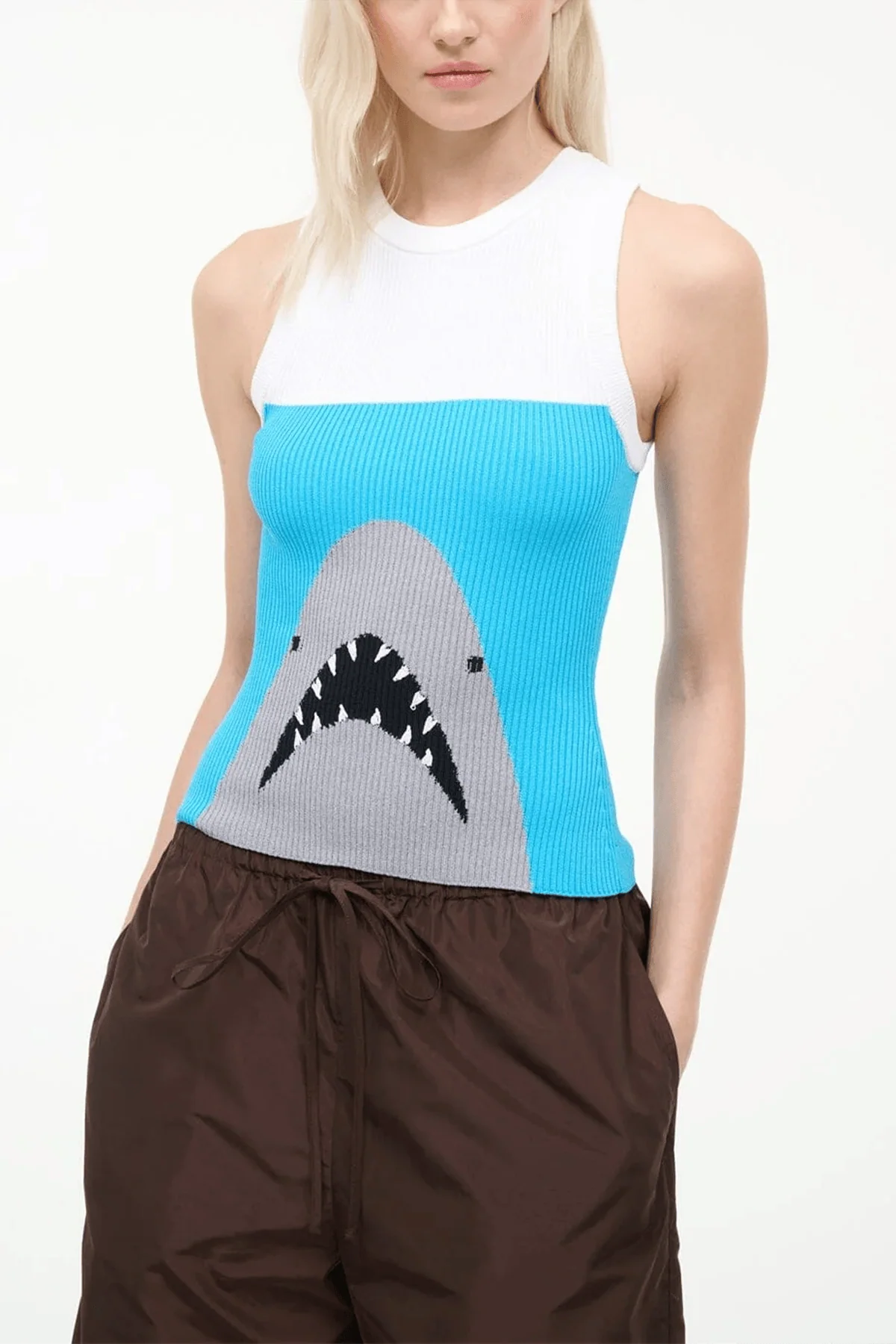 Malia Tank in Great White - Image 3