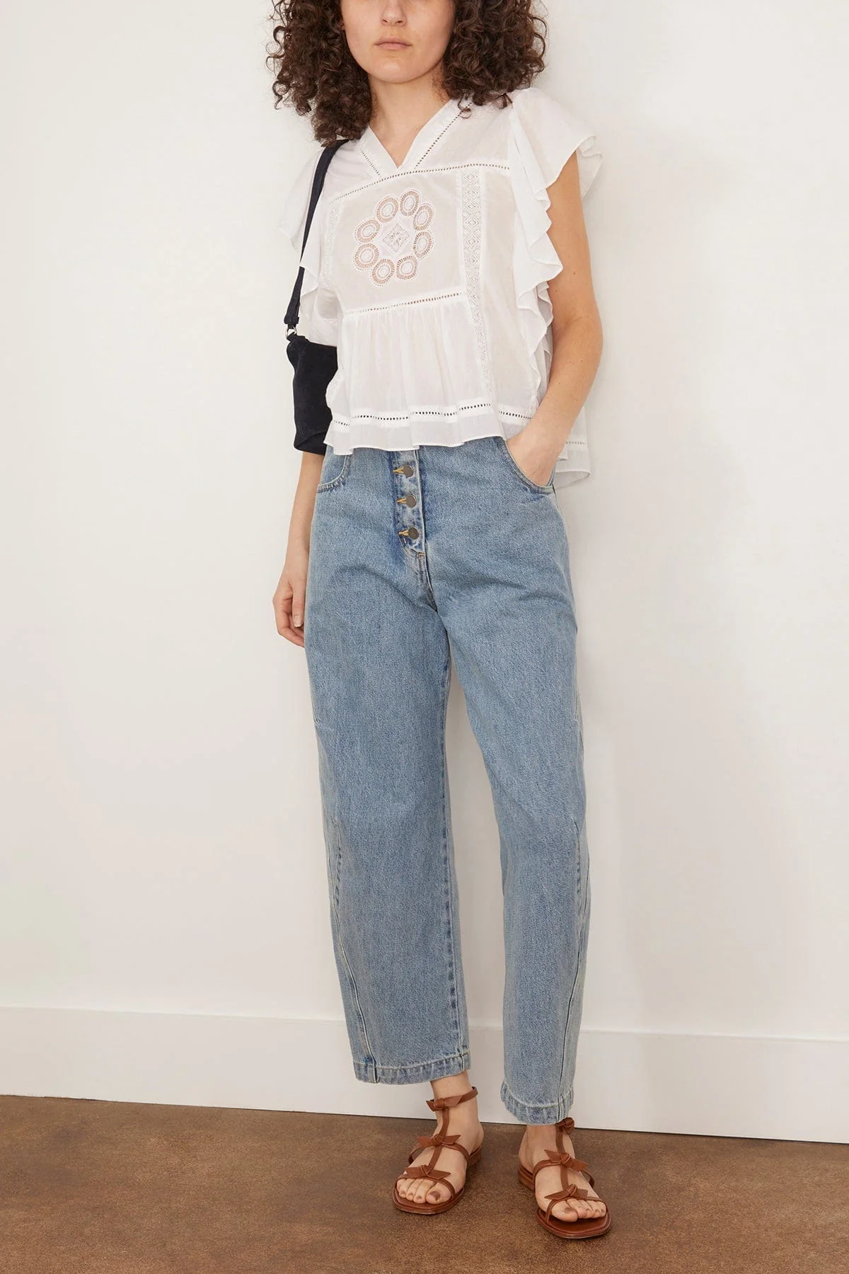 Mara Top in White - Image 2