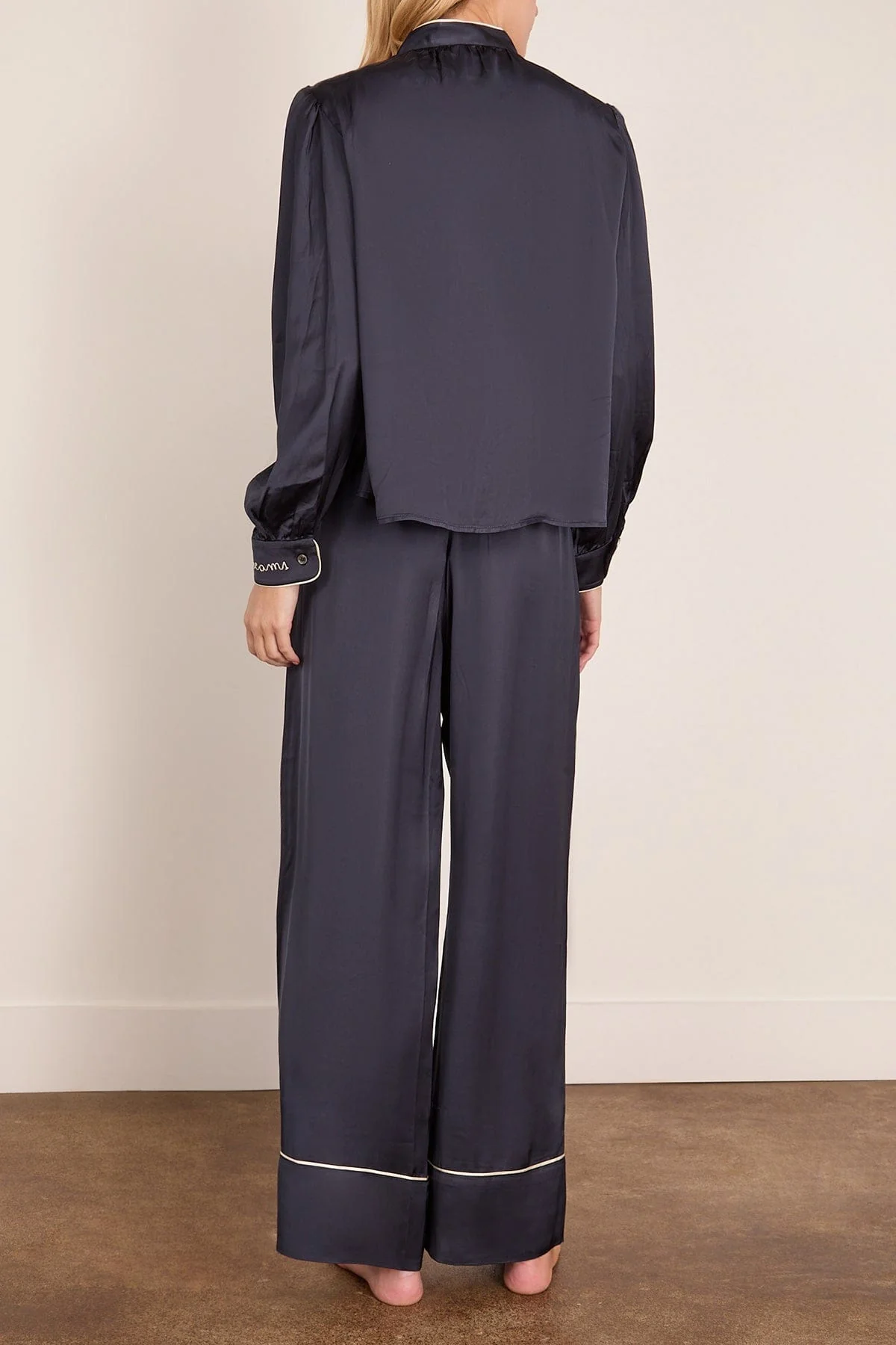Marceline Sleepwear Pajama Set in Navy - Image 4