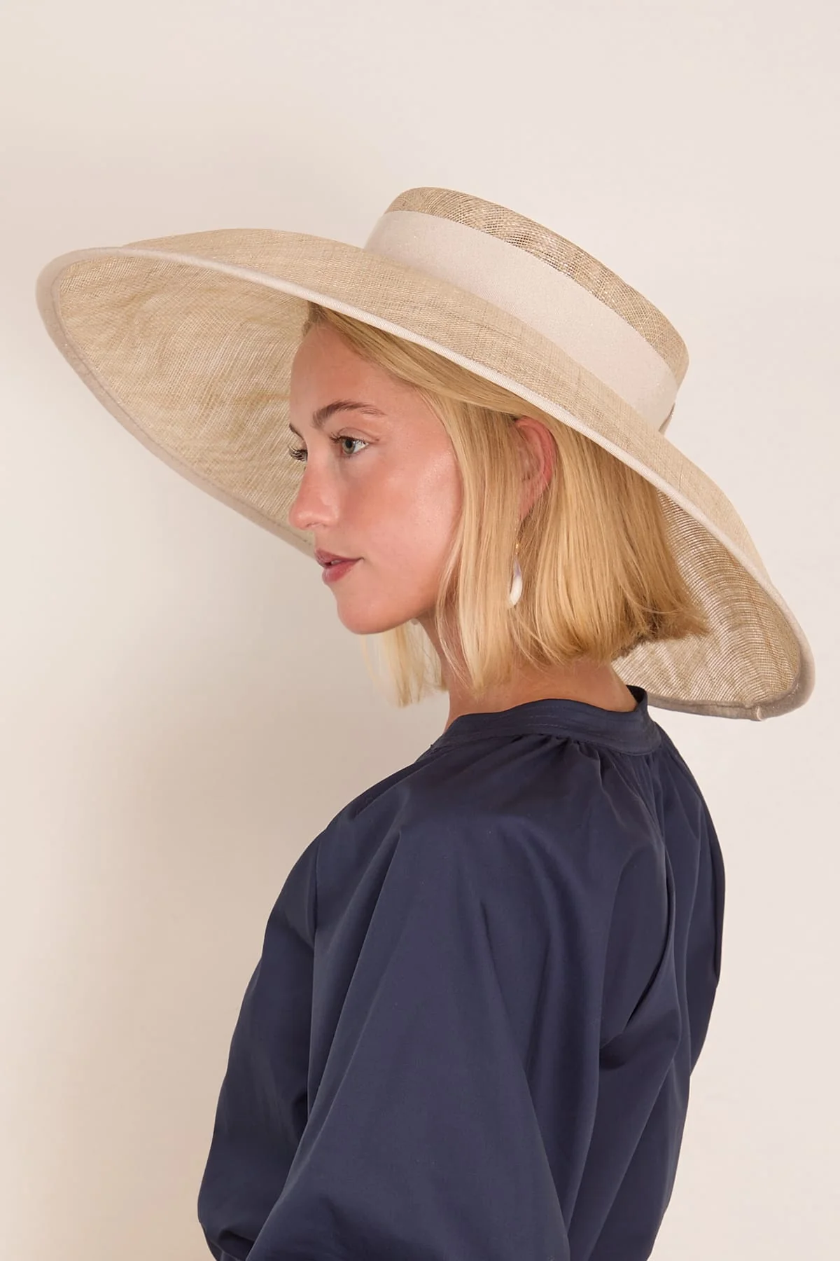 Maris Hat in Silver Pearl - Image 2