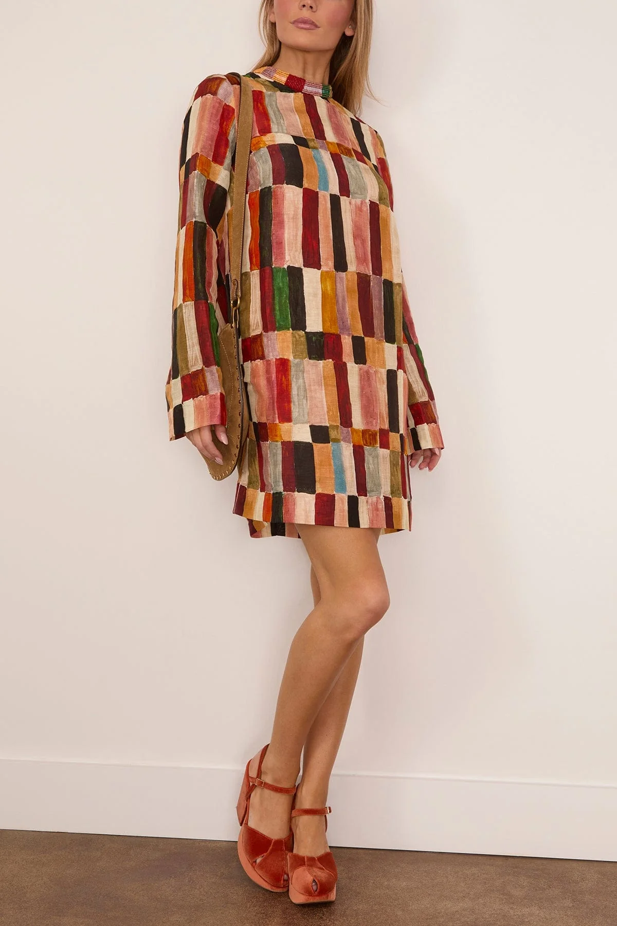 Marjorelle Mini Dress in Multi - Image 2