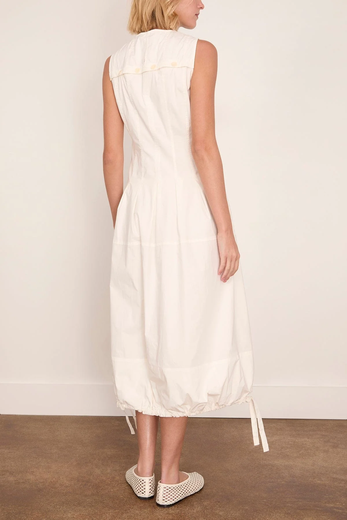 Marley Dress in White - Image 4