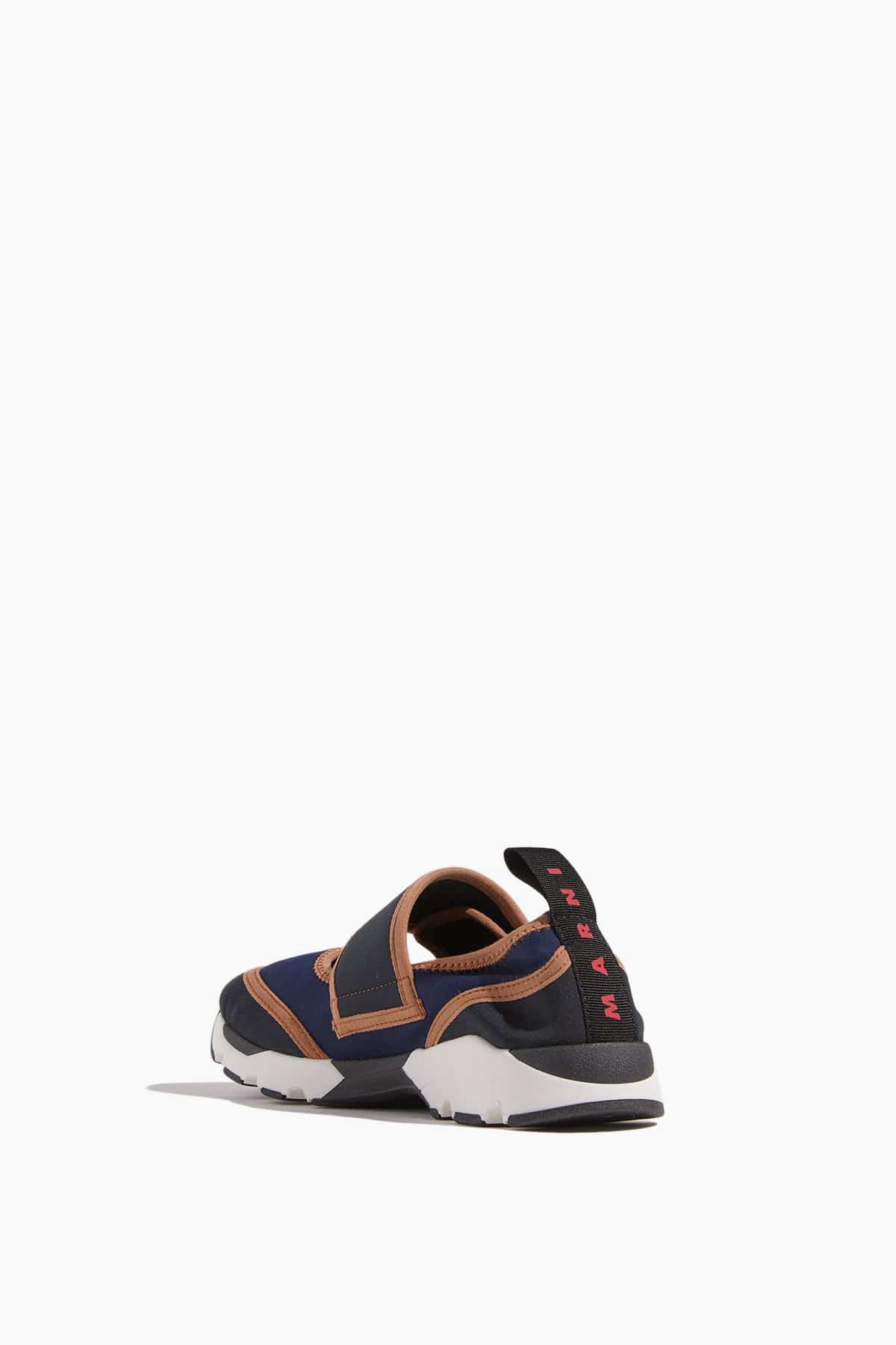 Mary Jane Running Sneaker in Dark Blue/Black - Image 3
