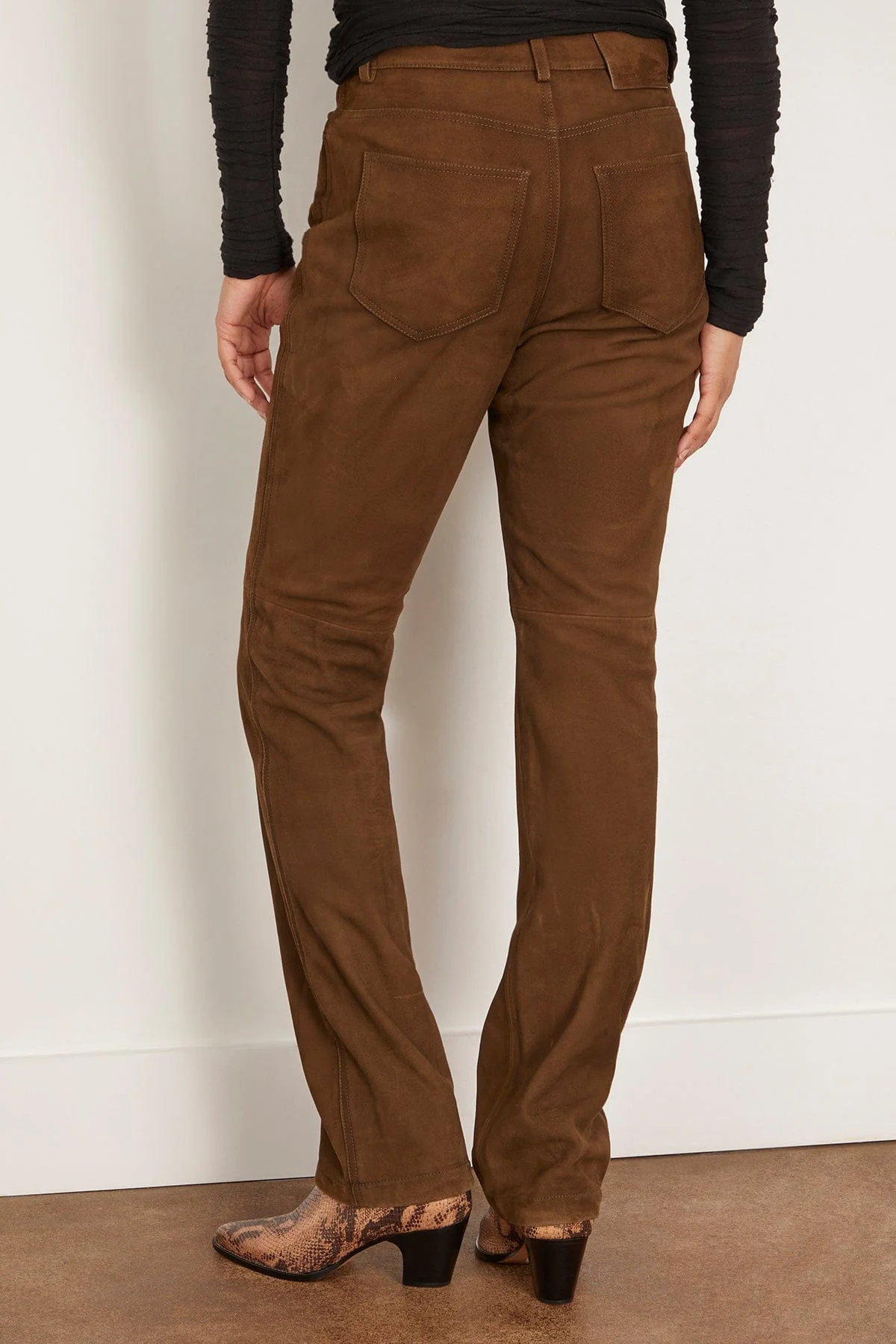 Maxine Pant in Wood - Image 4