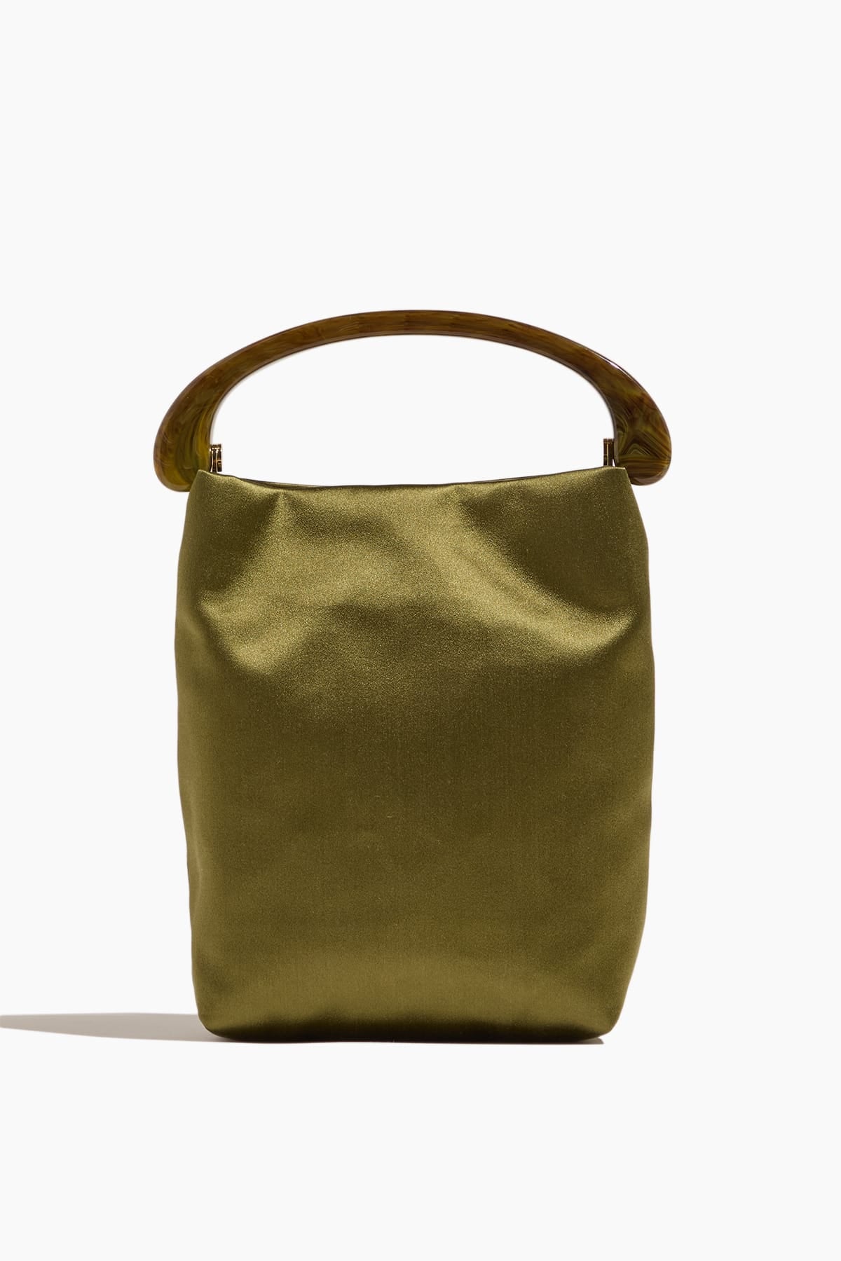 Micro Velvet Bag in Olive