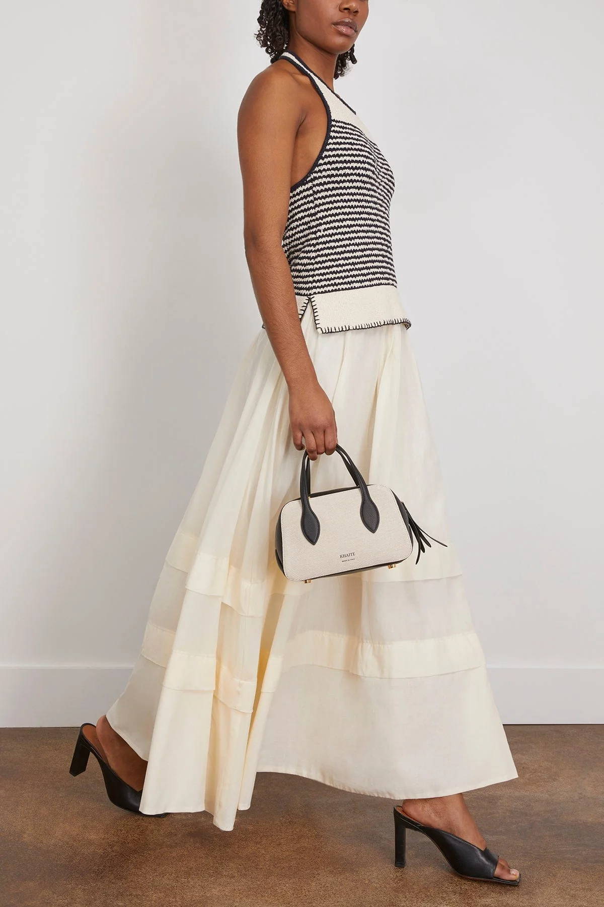Miller Dress in Maritime Blue/Cream (TS) - Image 2
