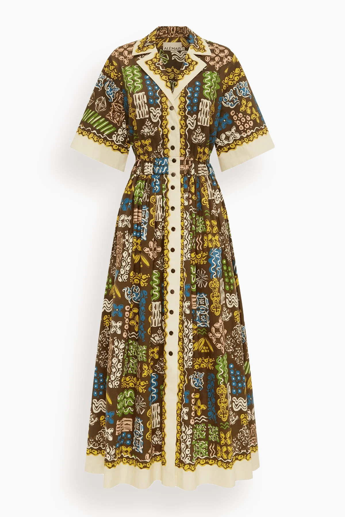 Minnie Shirtdress in Multi
