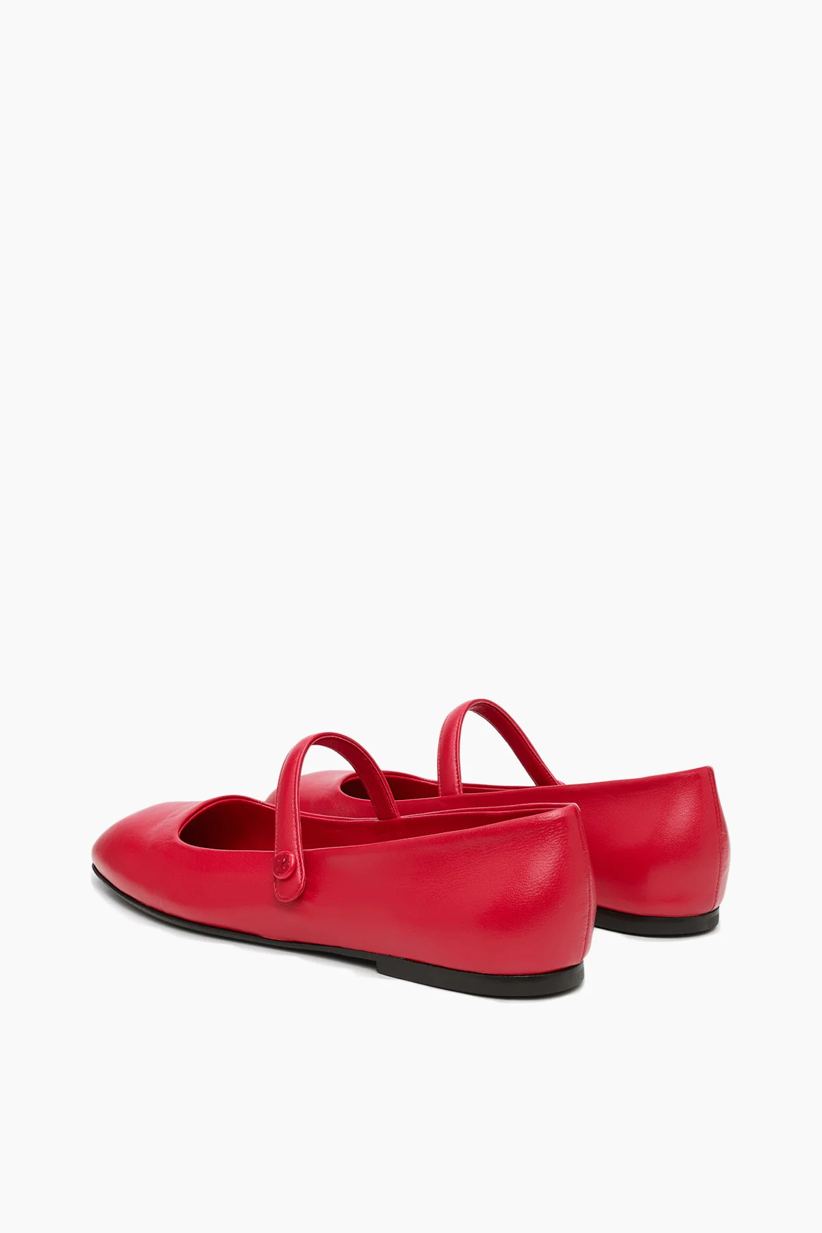 Modern Classic Mary-Jane Ballerina in True Red - Image 4