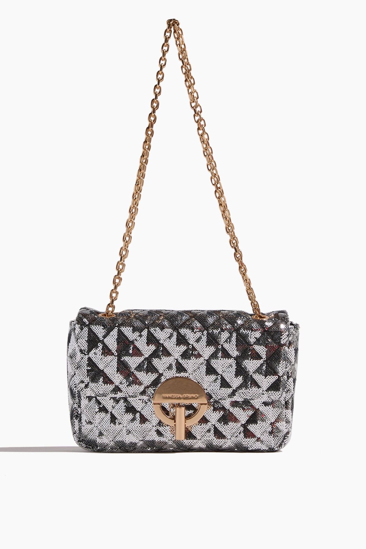Moon Moyen Clutch in Argent