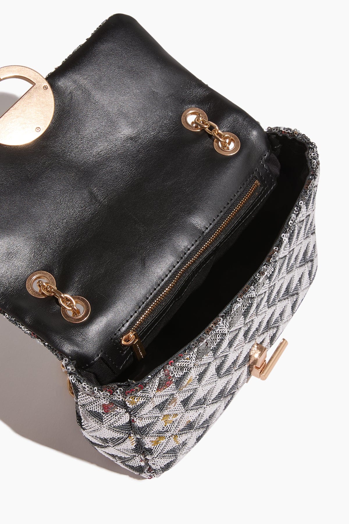 Moon Moyen Clutch in Argent - Image 4