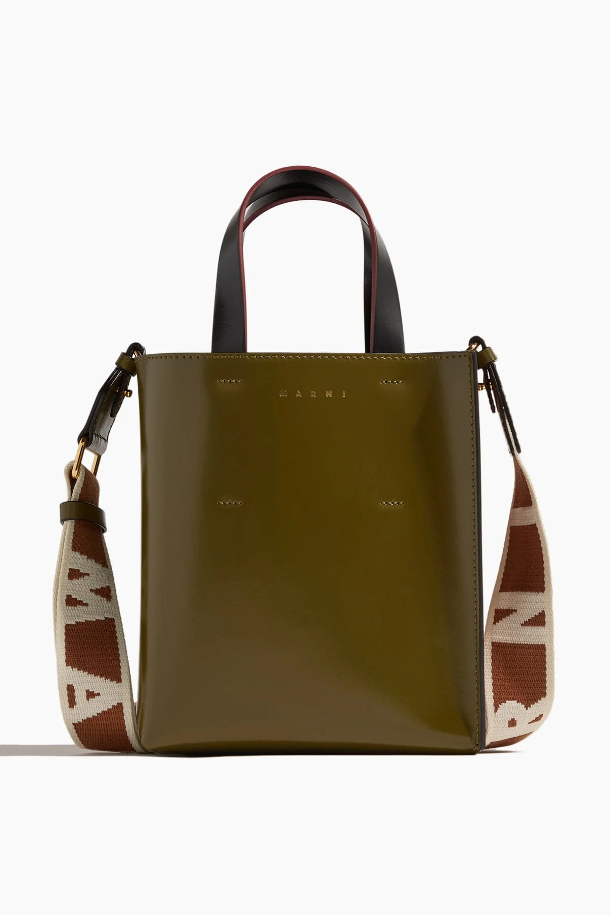 Museo Bag Mini in Deep Sage/Moca/Black