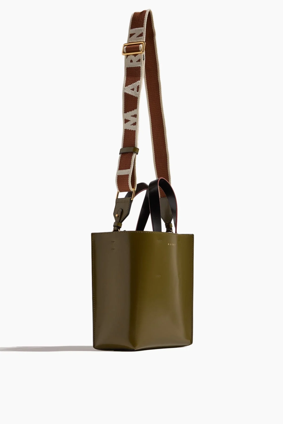 Museo Bag Mini in Deep Sage/Moca/Black - Image 4