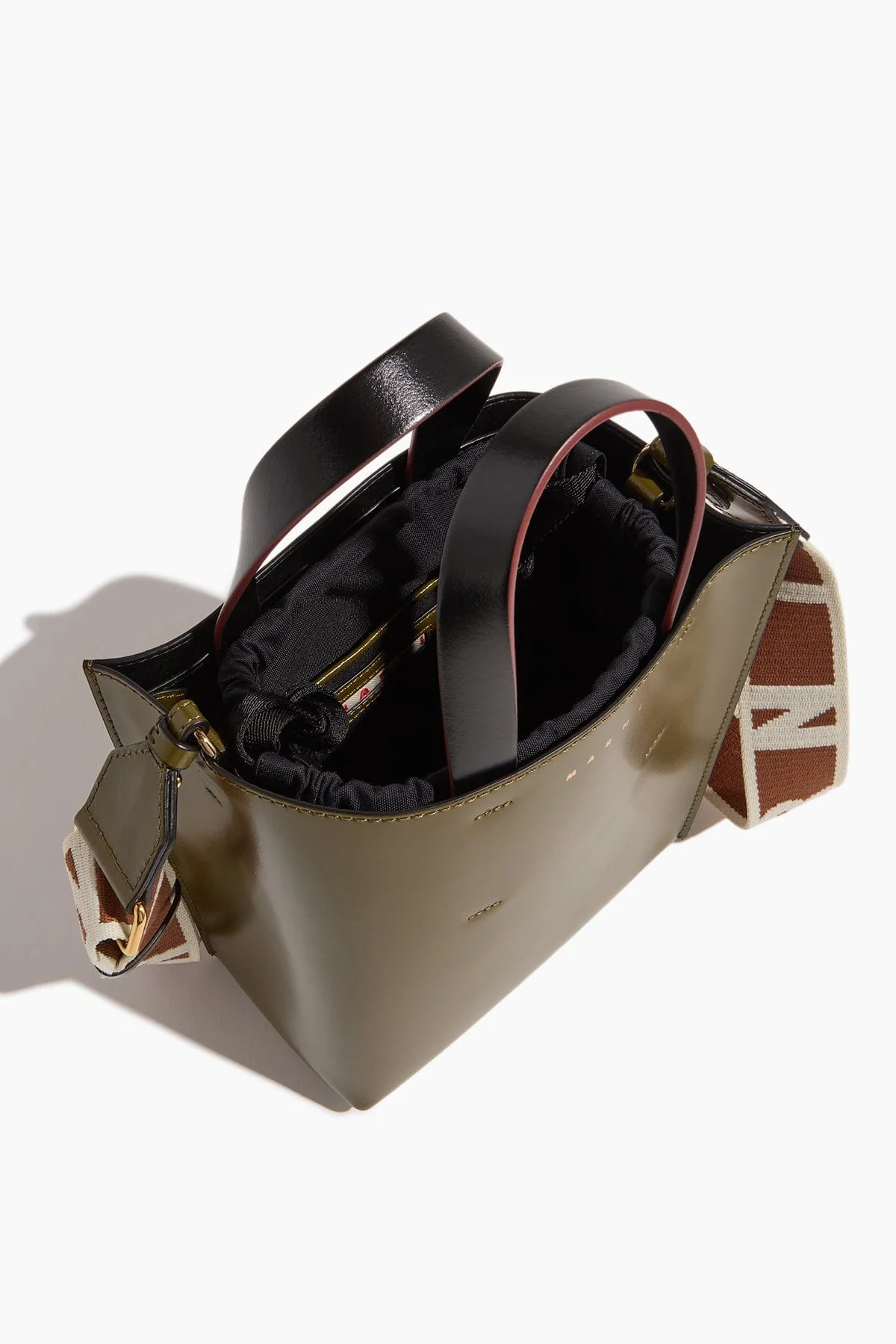 Museo Bag Mini in Deep Sage/Moca/Black - Image 5