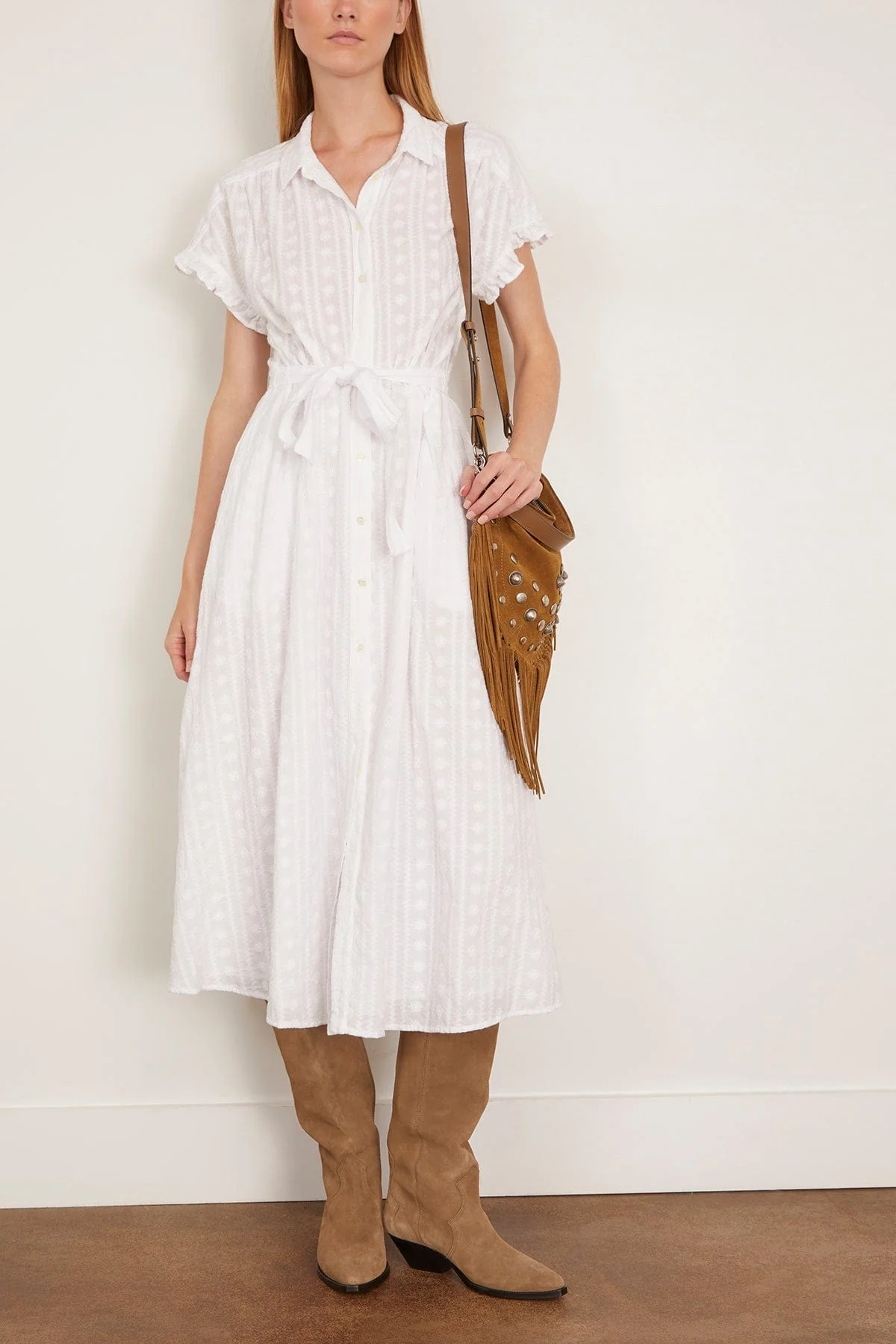 Naya Dress in White - Image 2