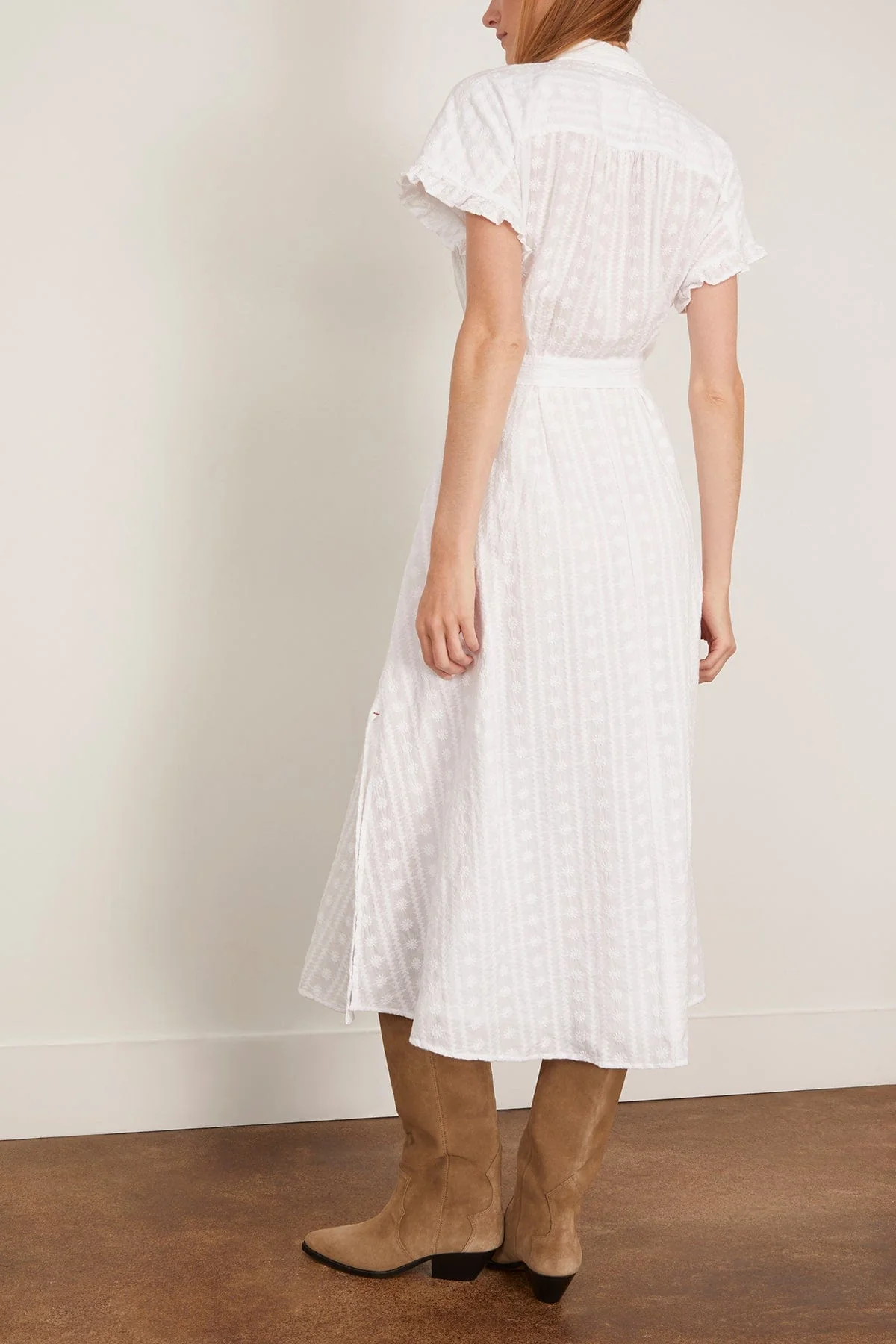 Naya Dress in White - Image 4