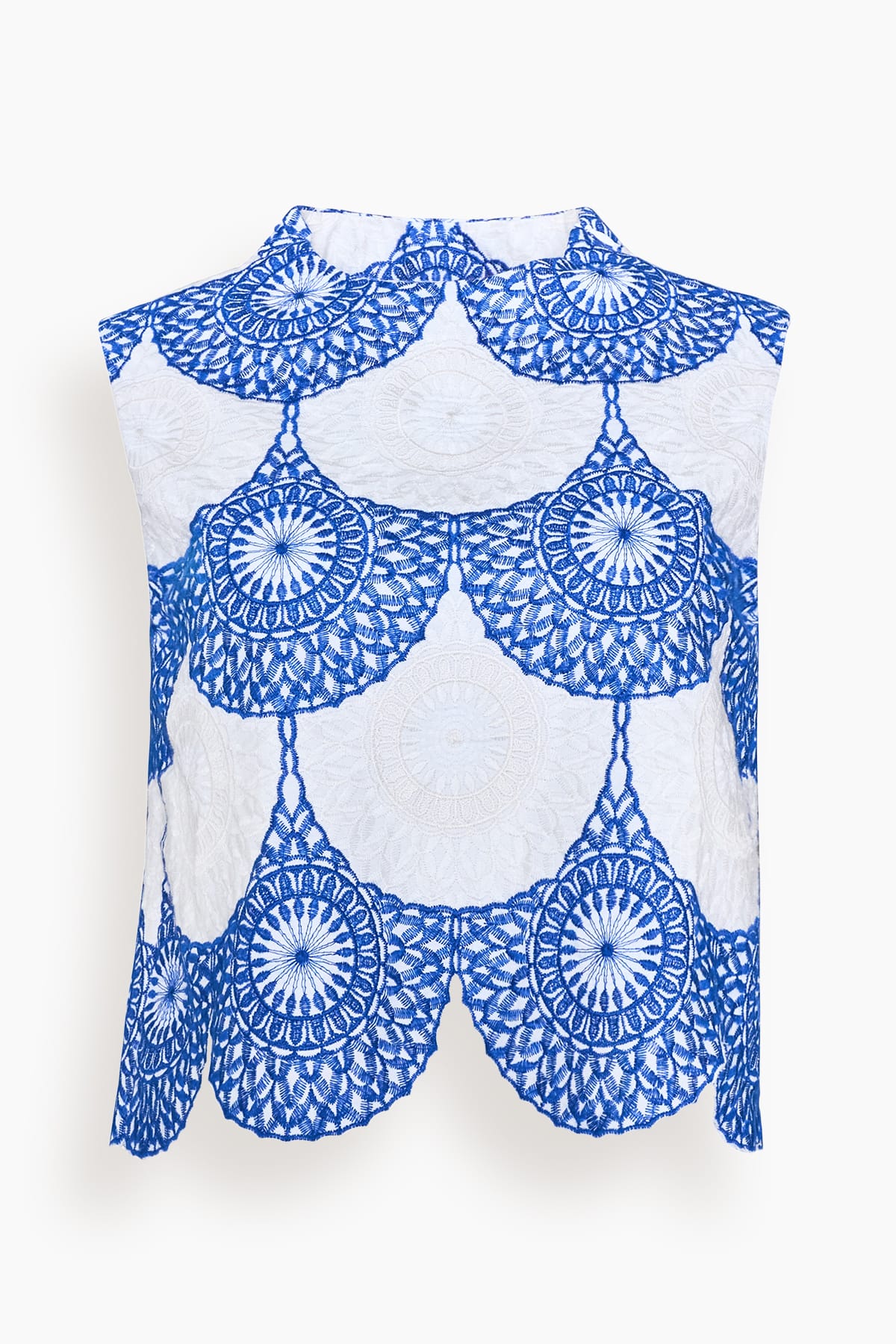 Nicki Top in Seabreeze Medallion