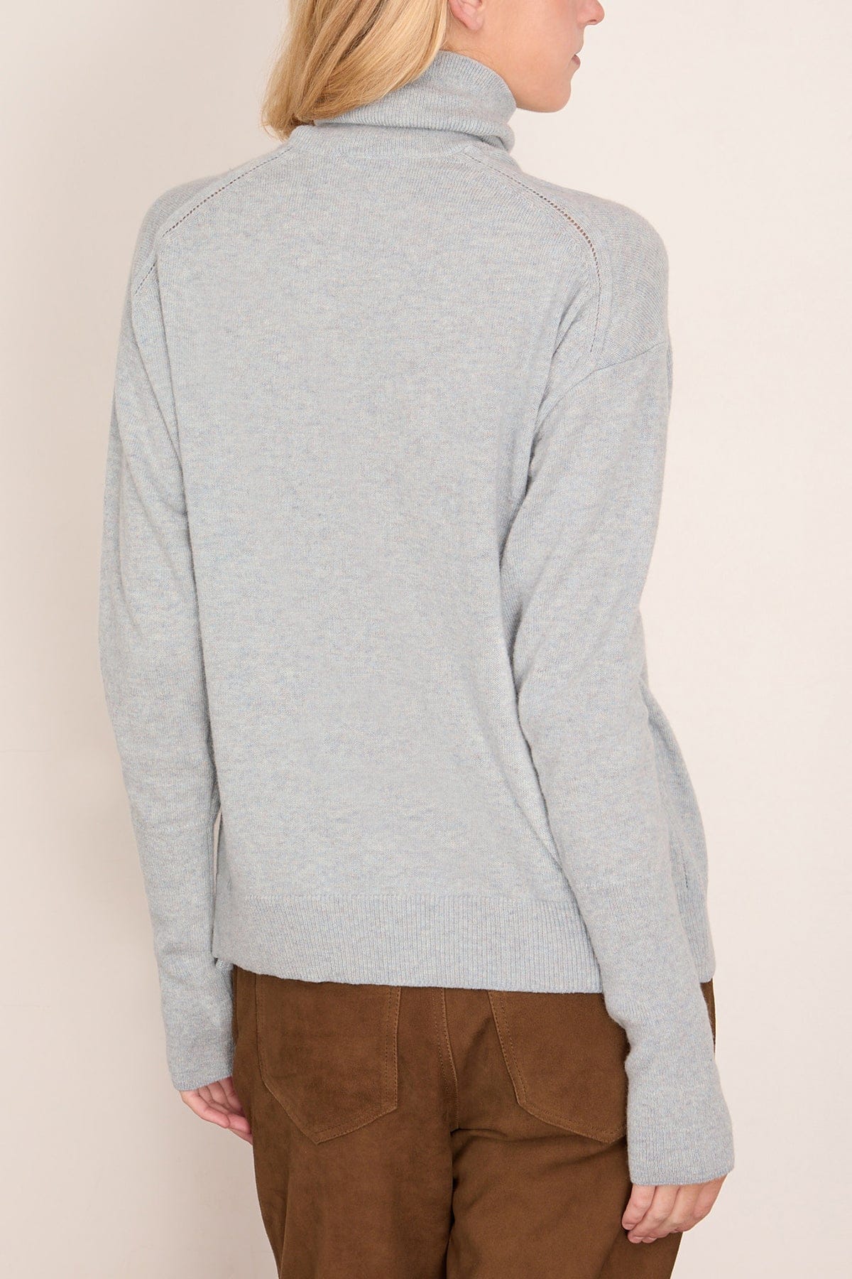 Noira Knit Sweater in Marble Melange - Image 4