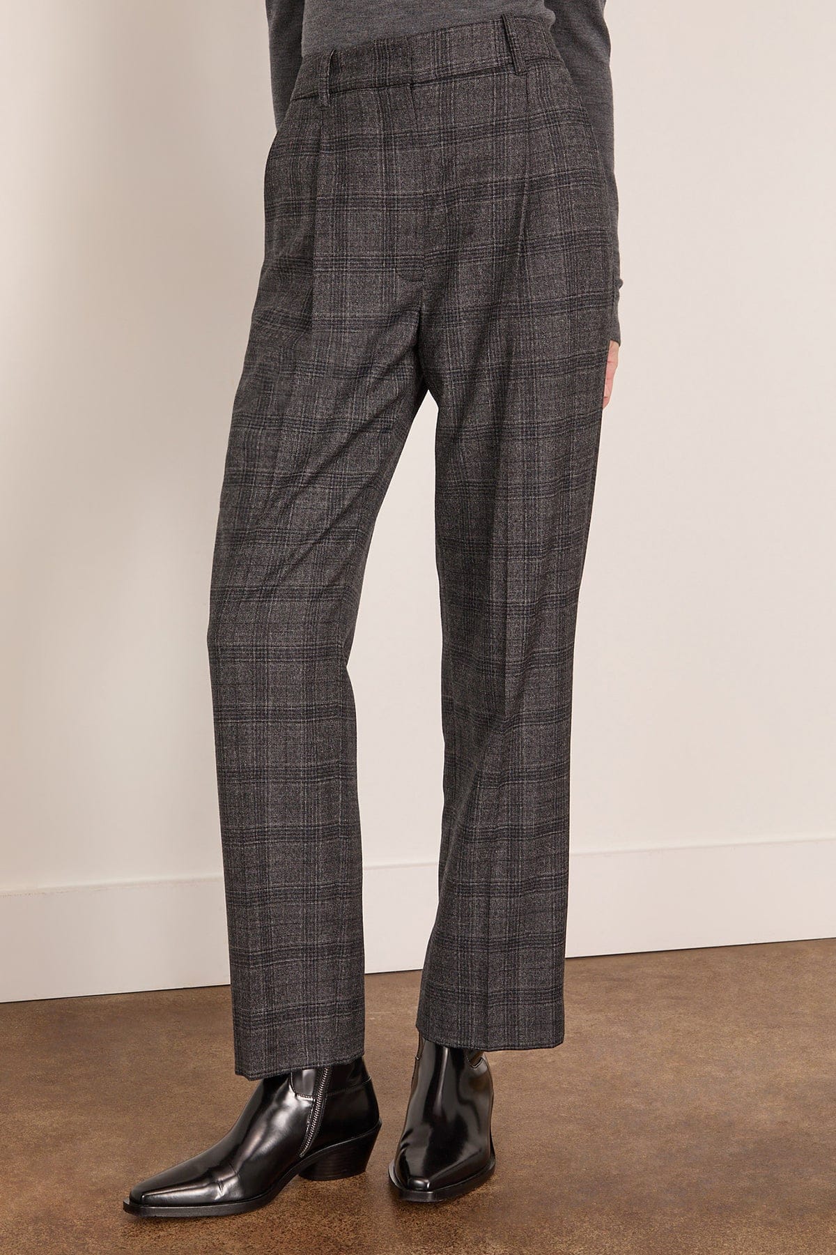 Otto Pant in Black Check - Image 3
