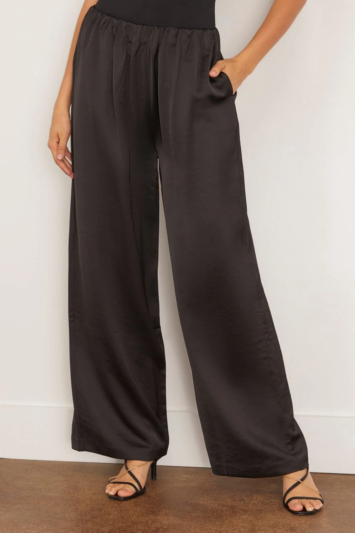 Paige Pull-On Pant in Black - Image 3