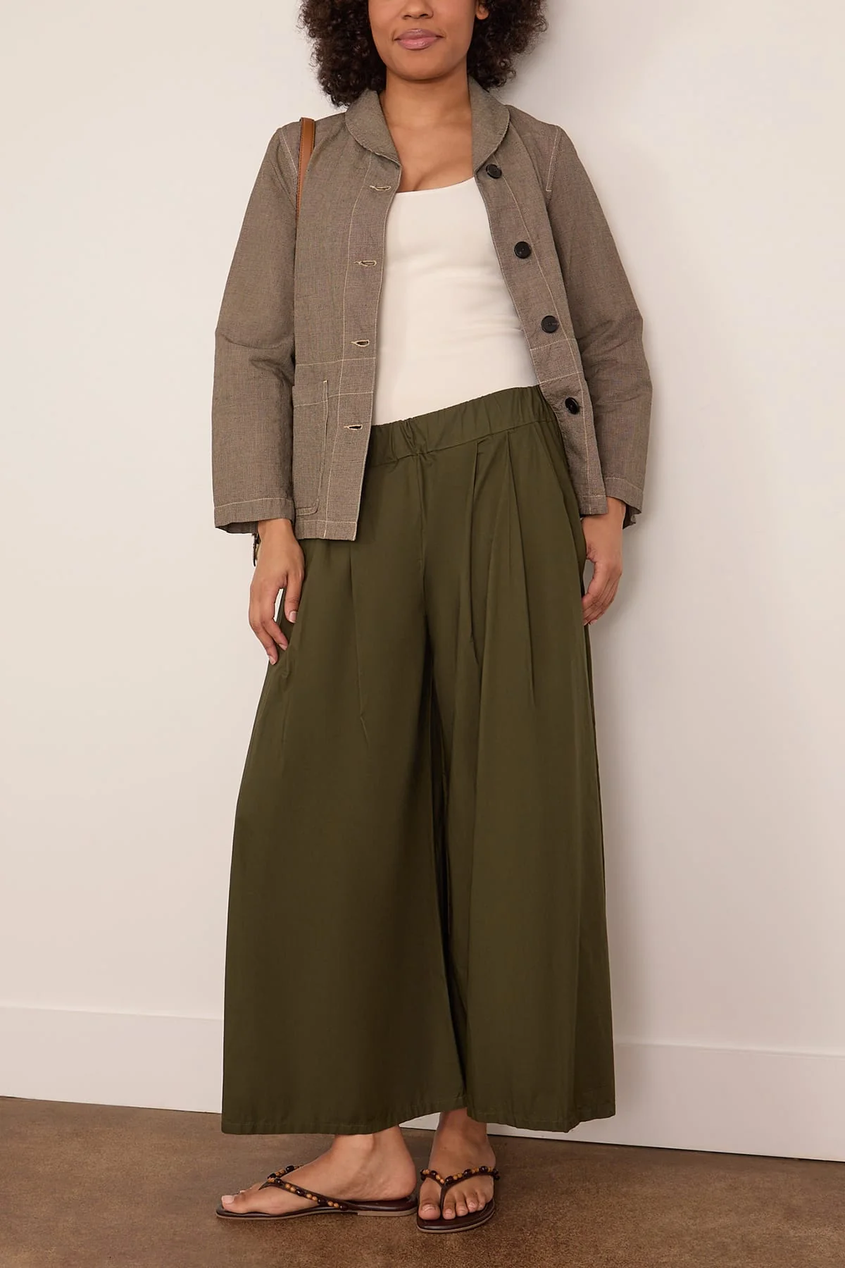 Panta Rombo Clara in Olive - Image 2