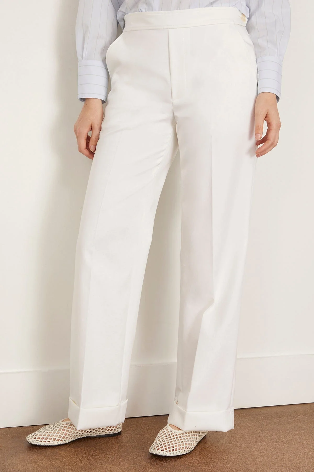 Parker Pant in White - Image 3