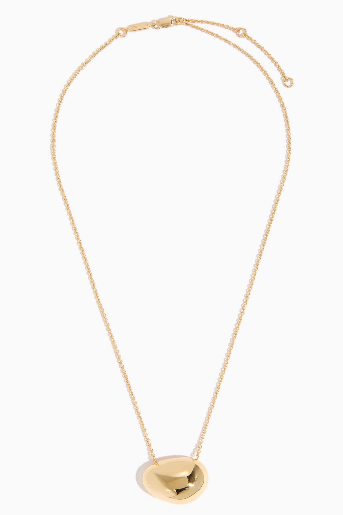 Pebble Necklace in Gold - Image 3