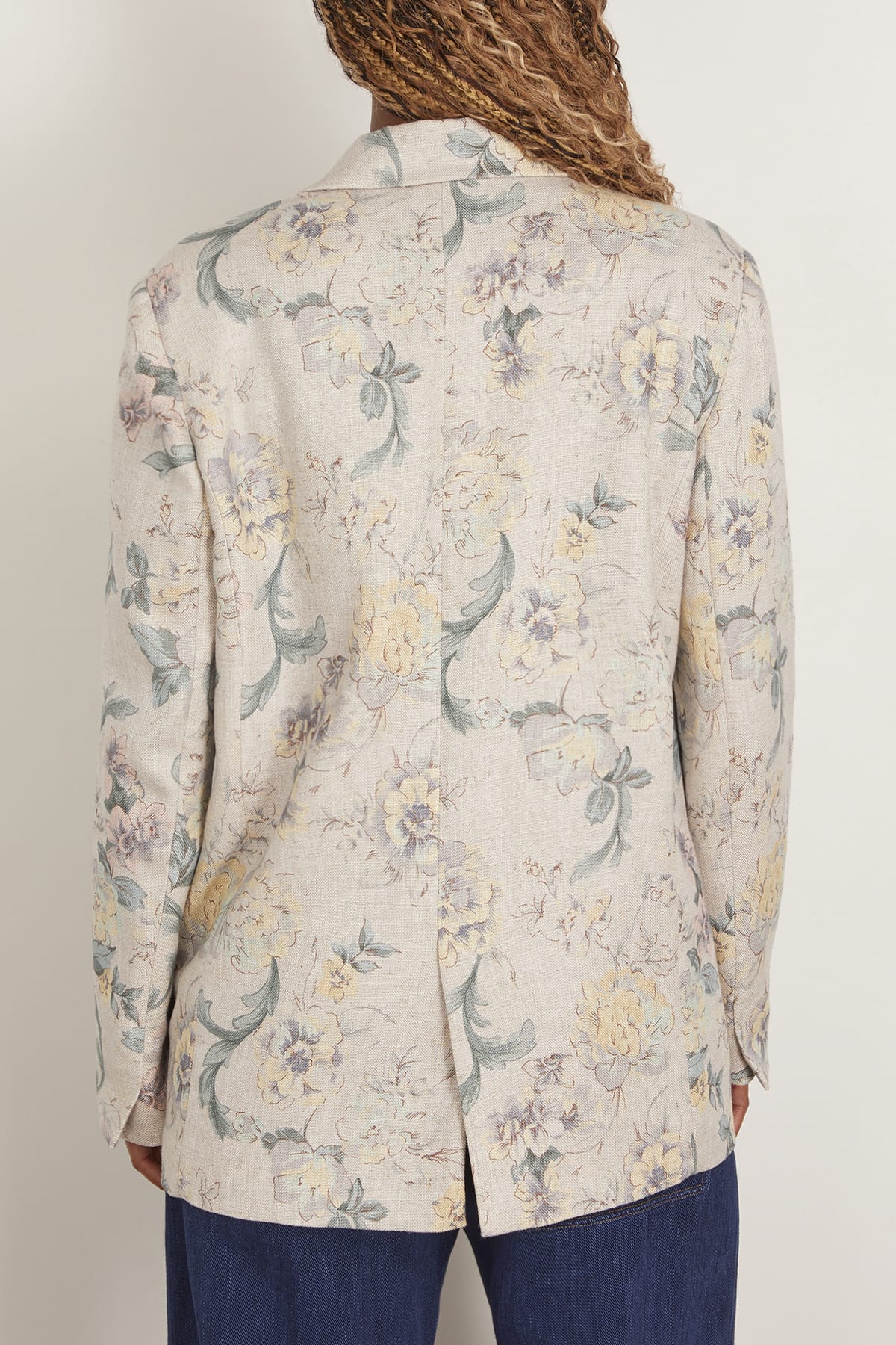 Peonia My Love Hopsack Jacket in Glicine - Image 4