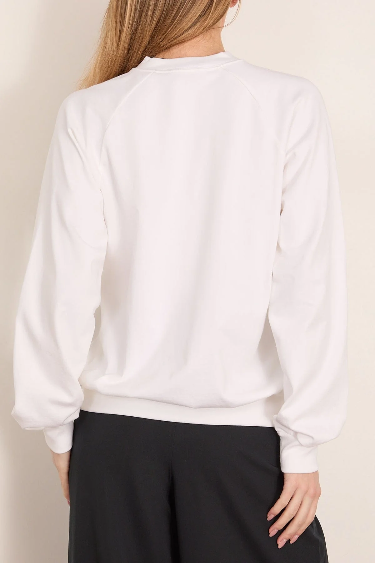 Perfect T Vintage Sweatshirt in White - Image 4