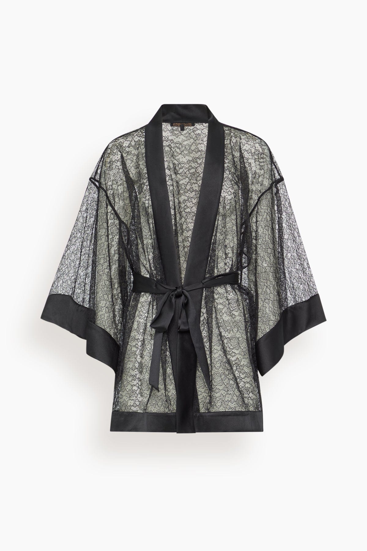 Petite Fleur Kimono in Black