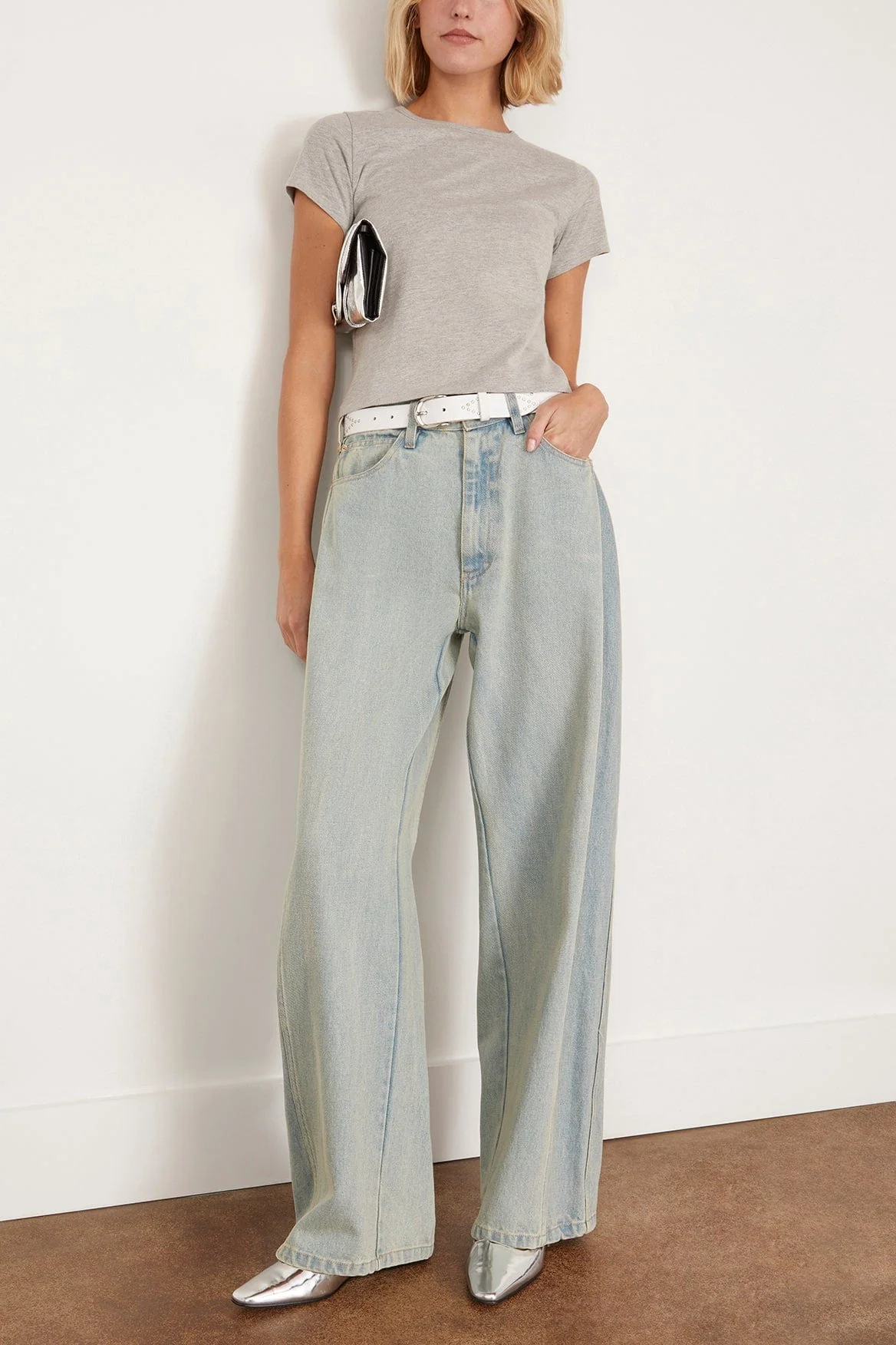 Pixie Tee in Heather Grey - Image 2