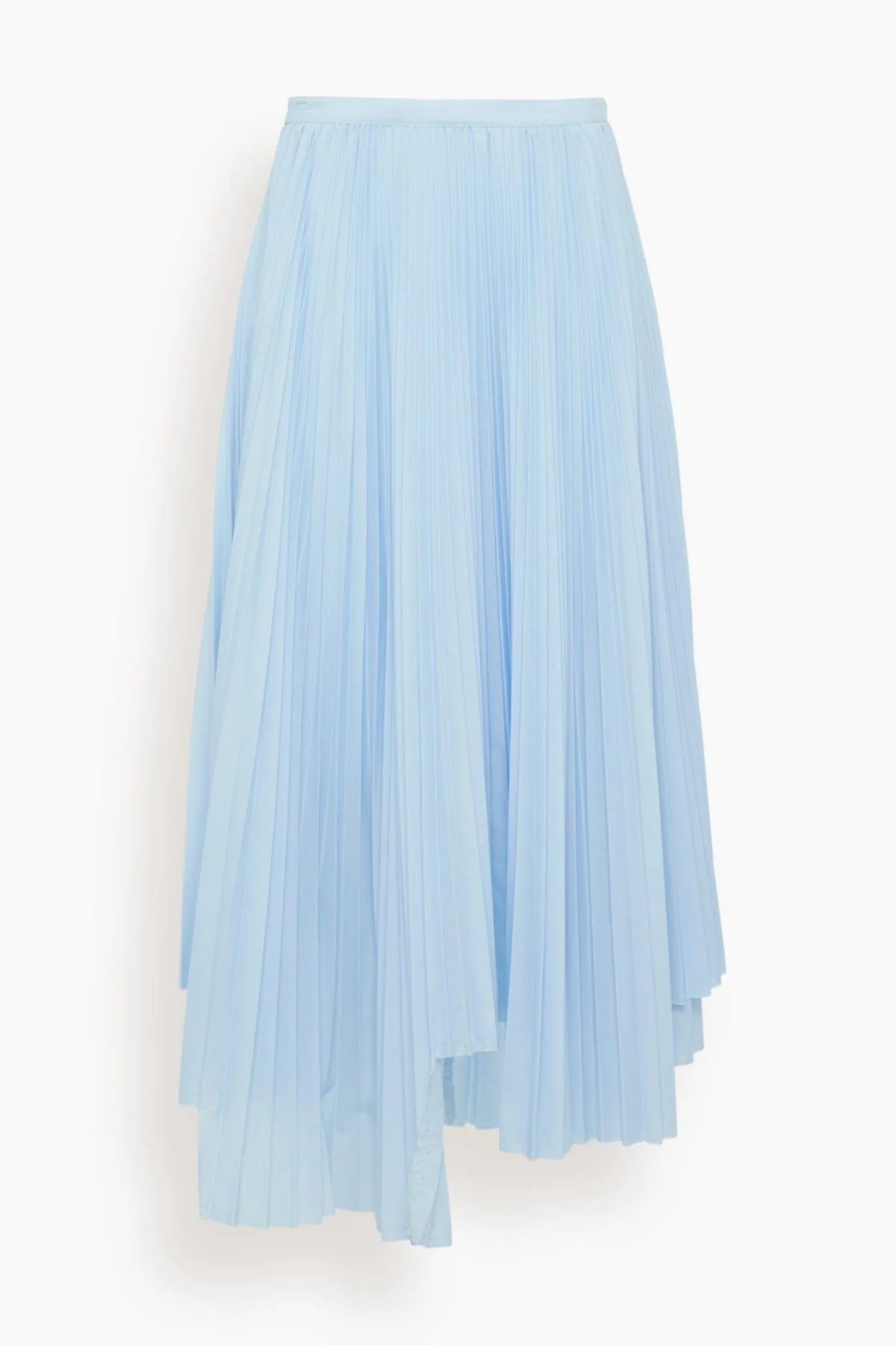 Pleated Skirt in Sky Blue